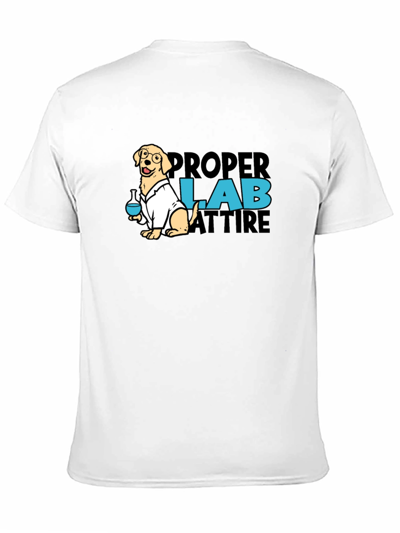 Proper Lab Attire Dog T-Shirt