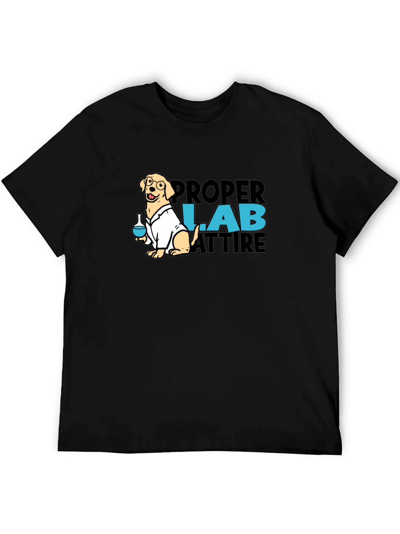 Proper Lab Attire Dog T-Shirt