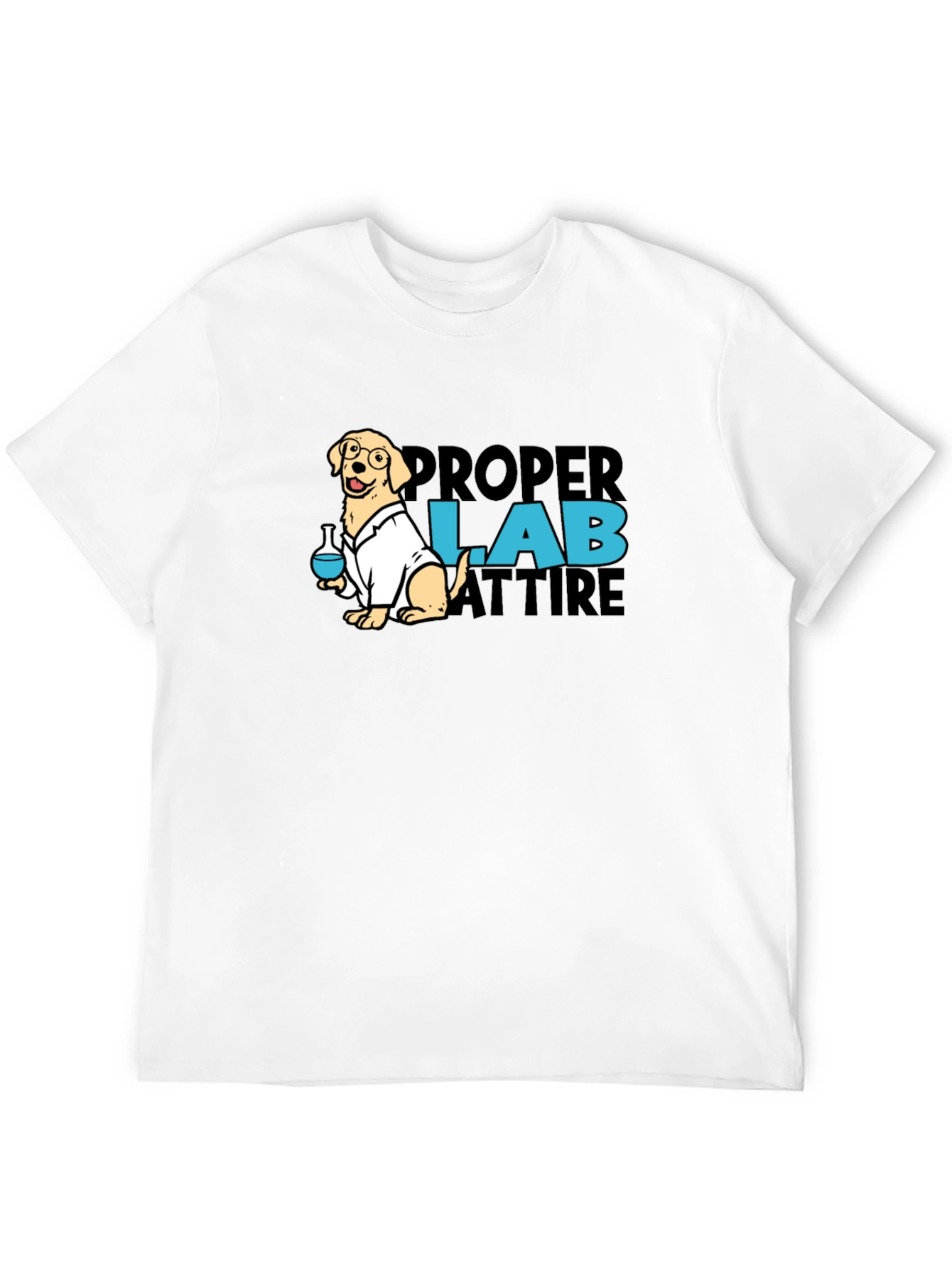 Proper Lab Attire Dog T-Shirt