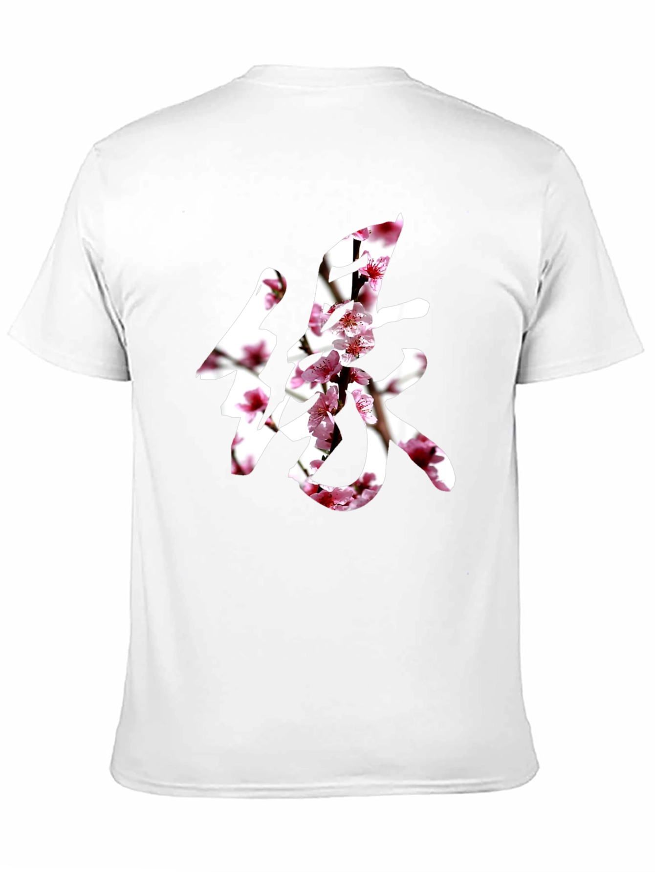 Floral Kanji Graphic T-Shirt