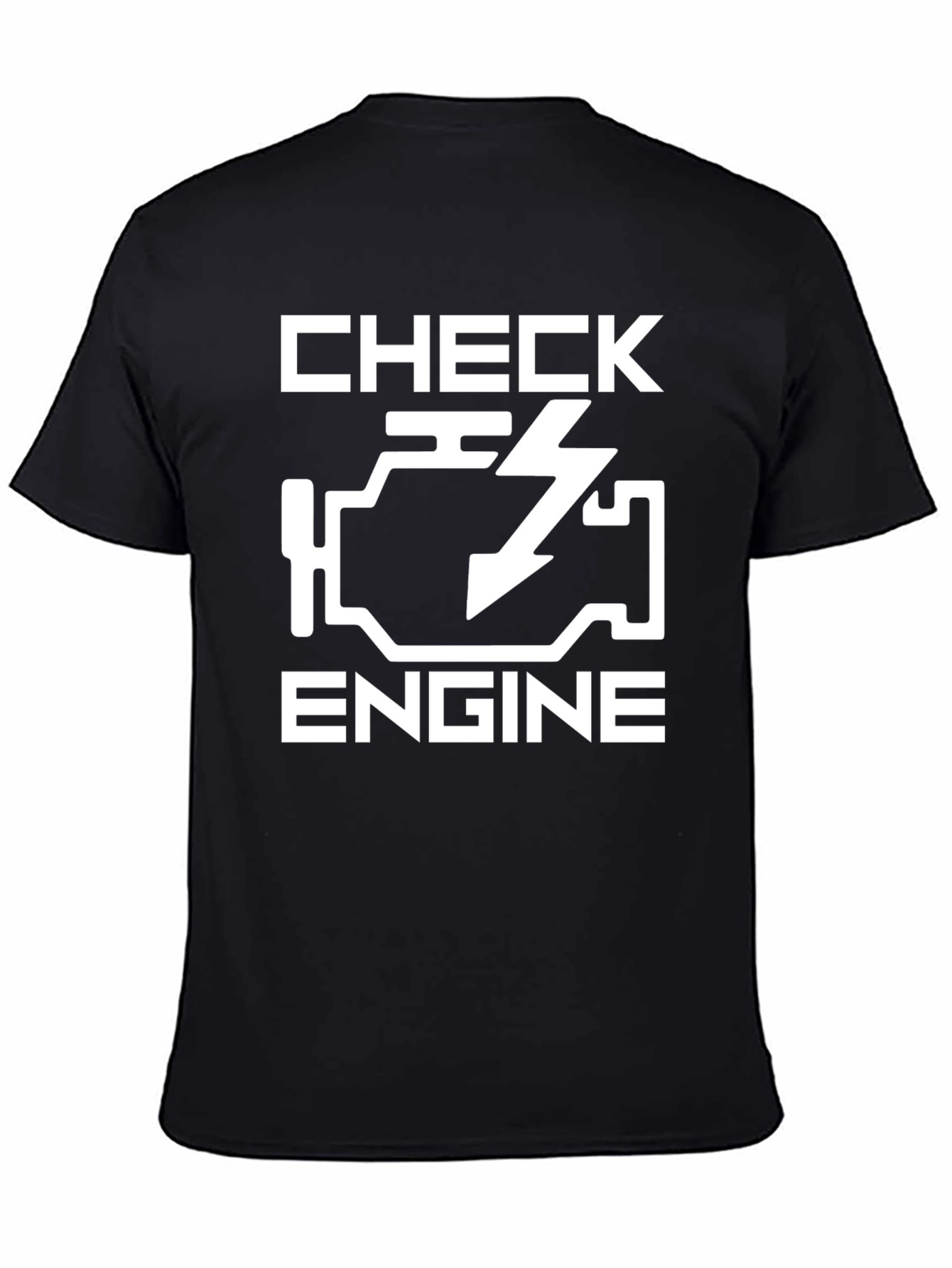 Check Engine Funny Graphic T-Shirt