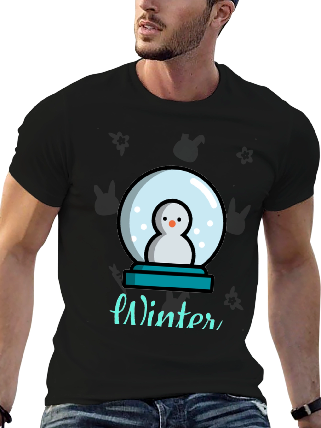 Winter Snow Globe Graphic Tee