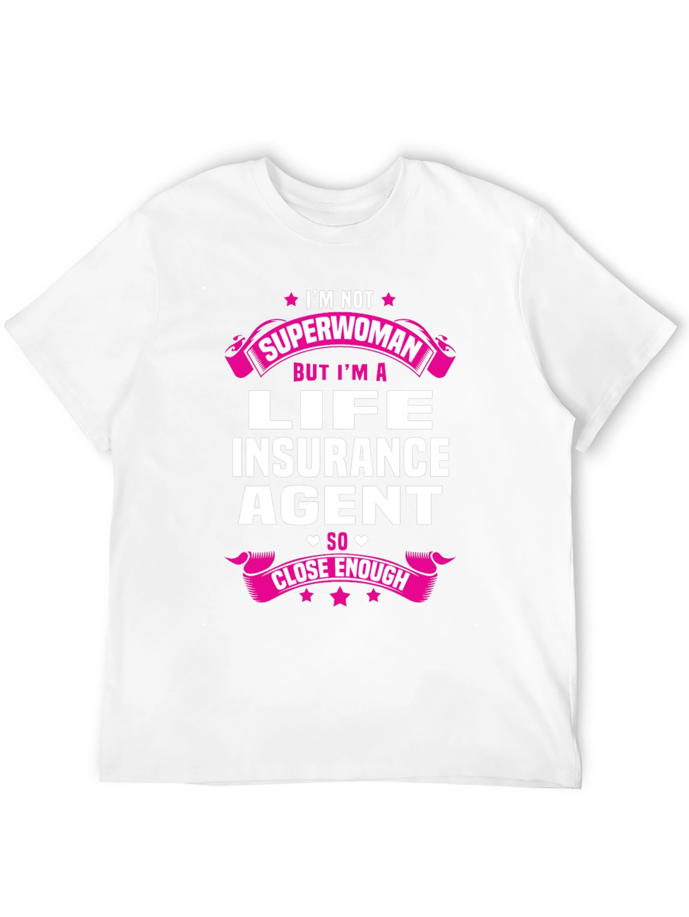 Life Insurance Agent Superwoman Funny T-Shirt