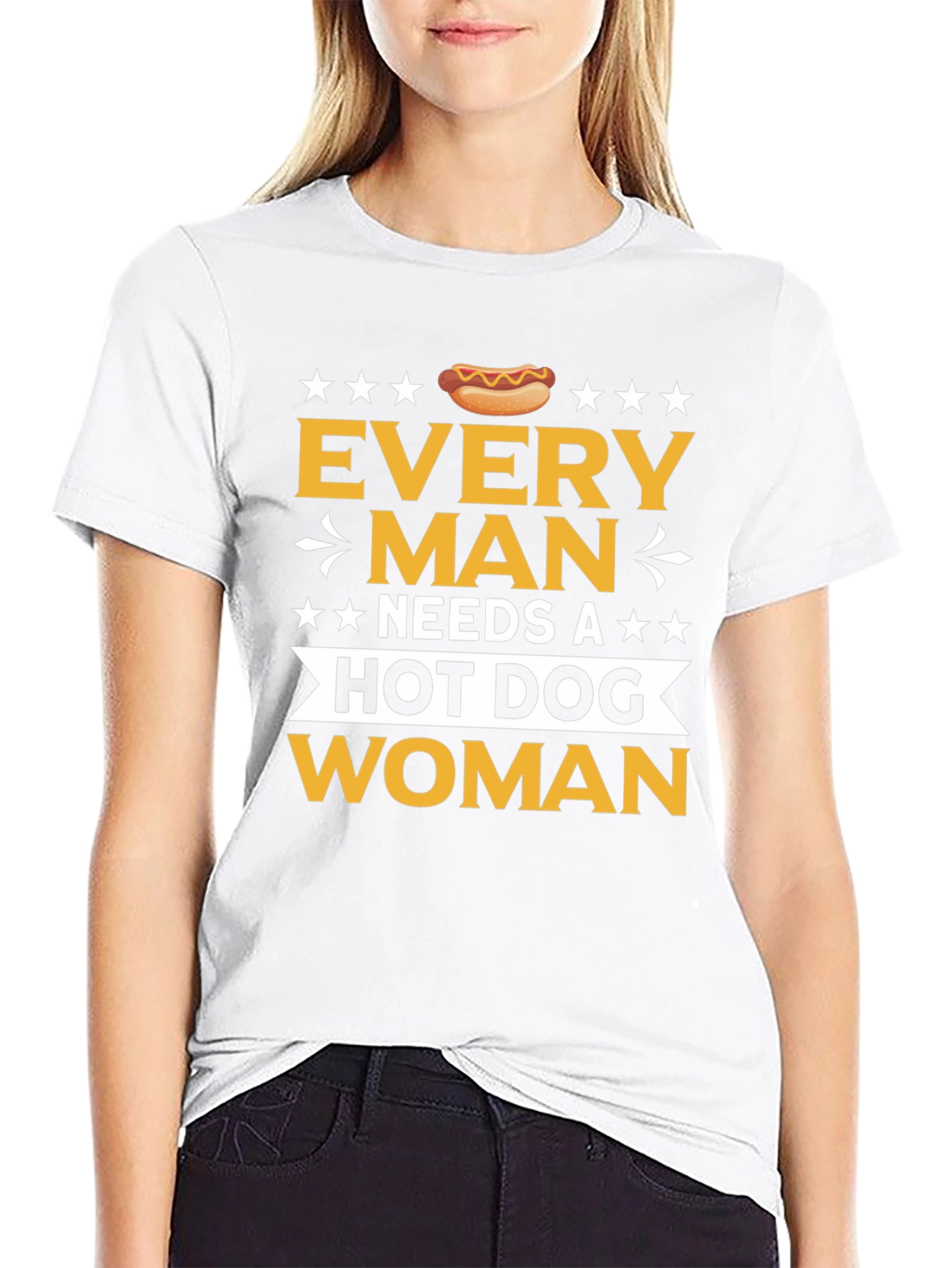 Funny Every Man Needs a Hot Dog T-Shirt