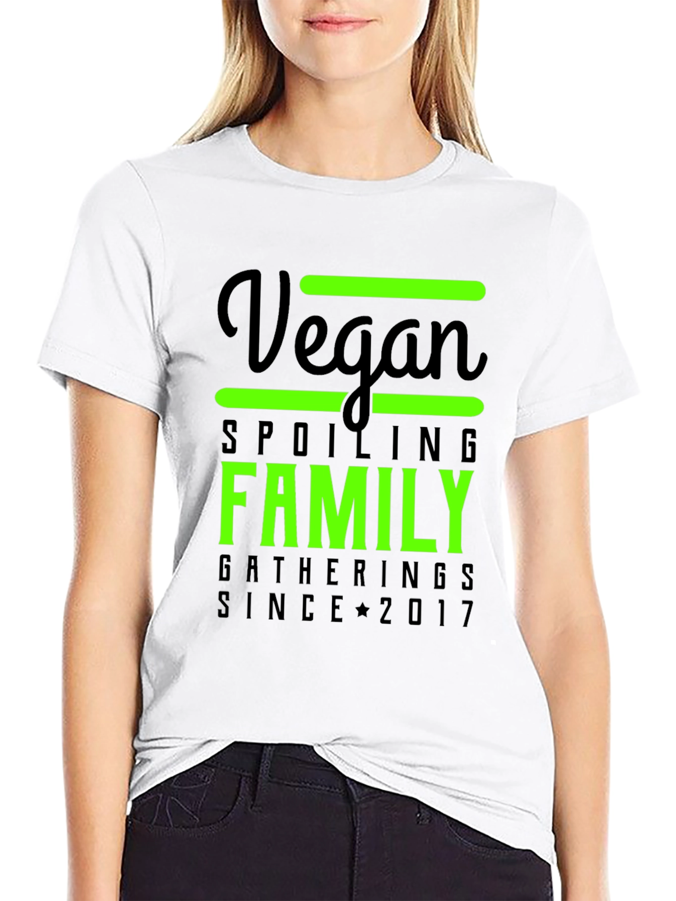 Vegan Family Spoiling Gatherings Tee