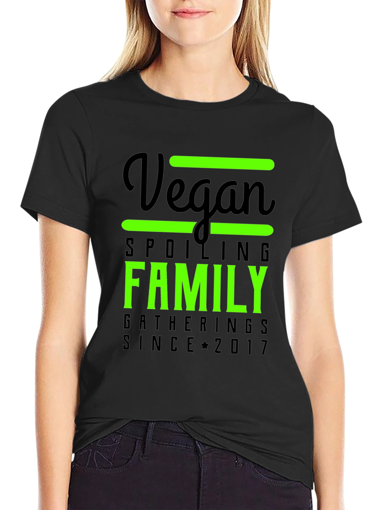 Vegan Family Spoiling Gatherings Tee
