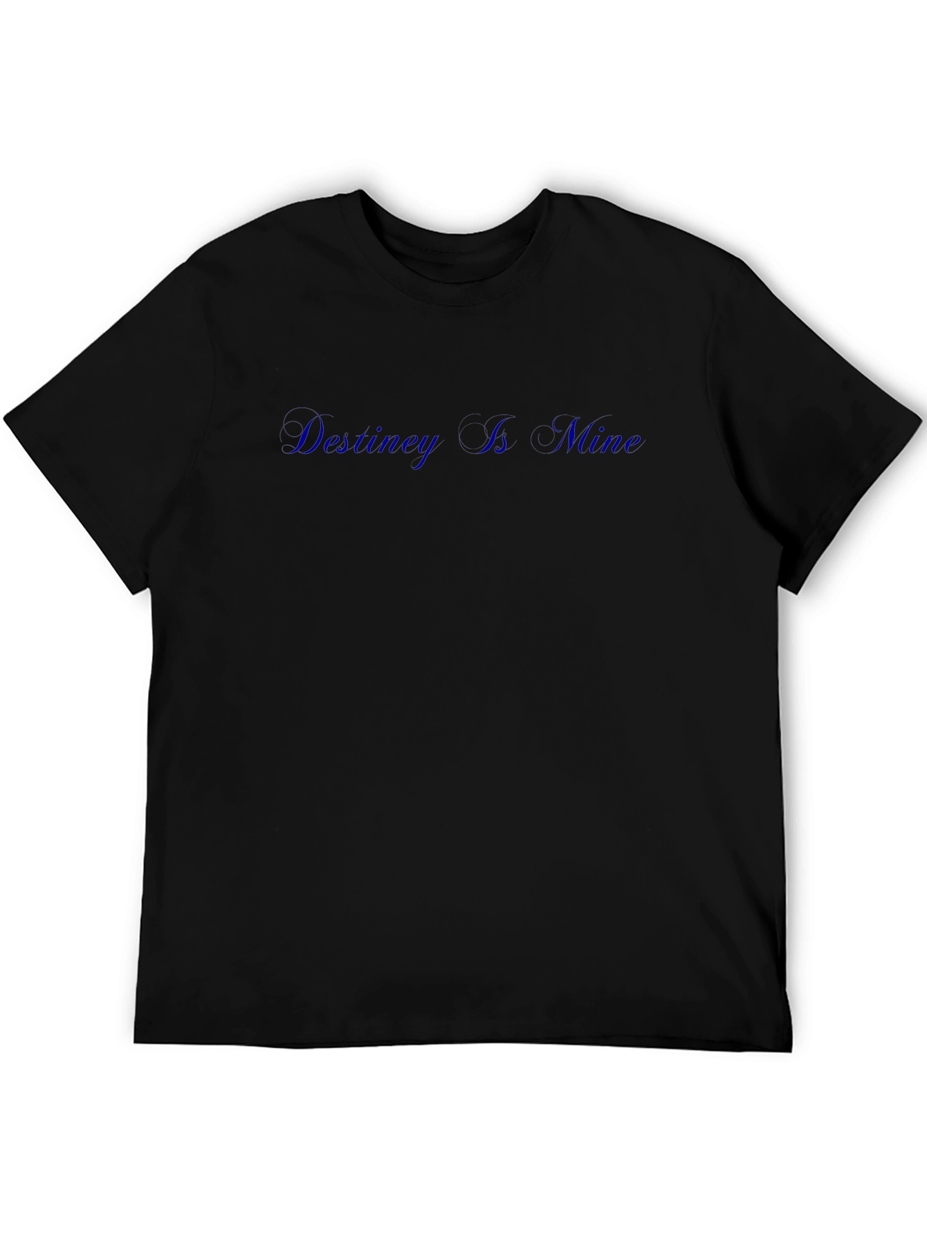 Destiny Is Mine Black Graphic Tee