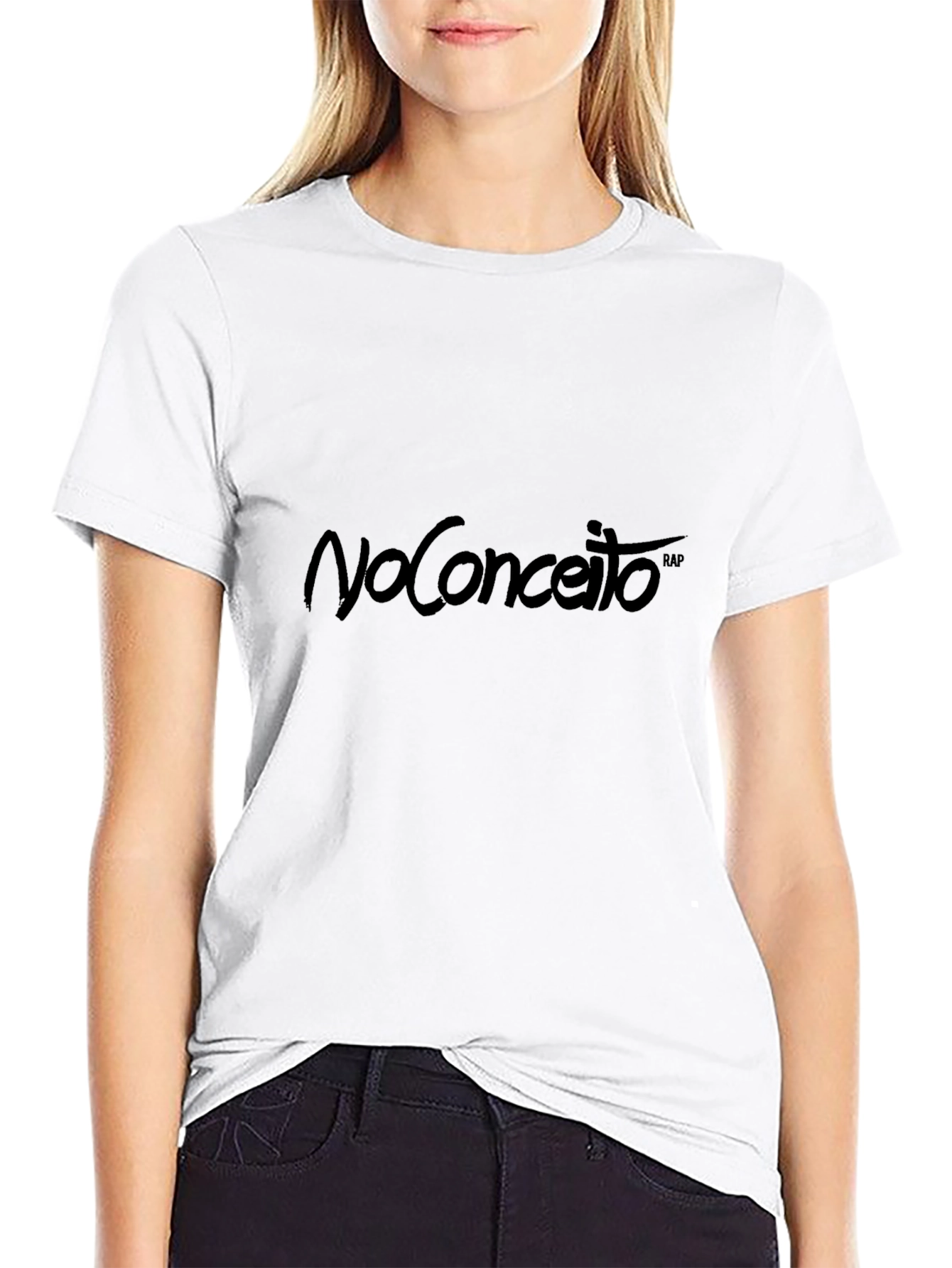 No Conceito Black Graphic Tee