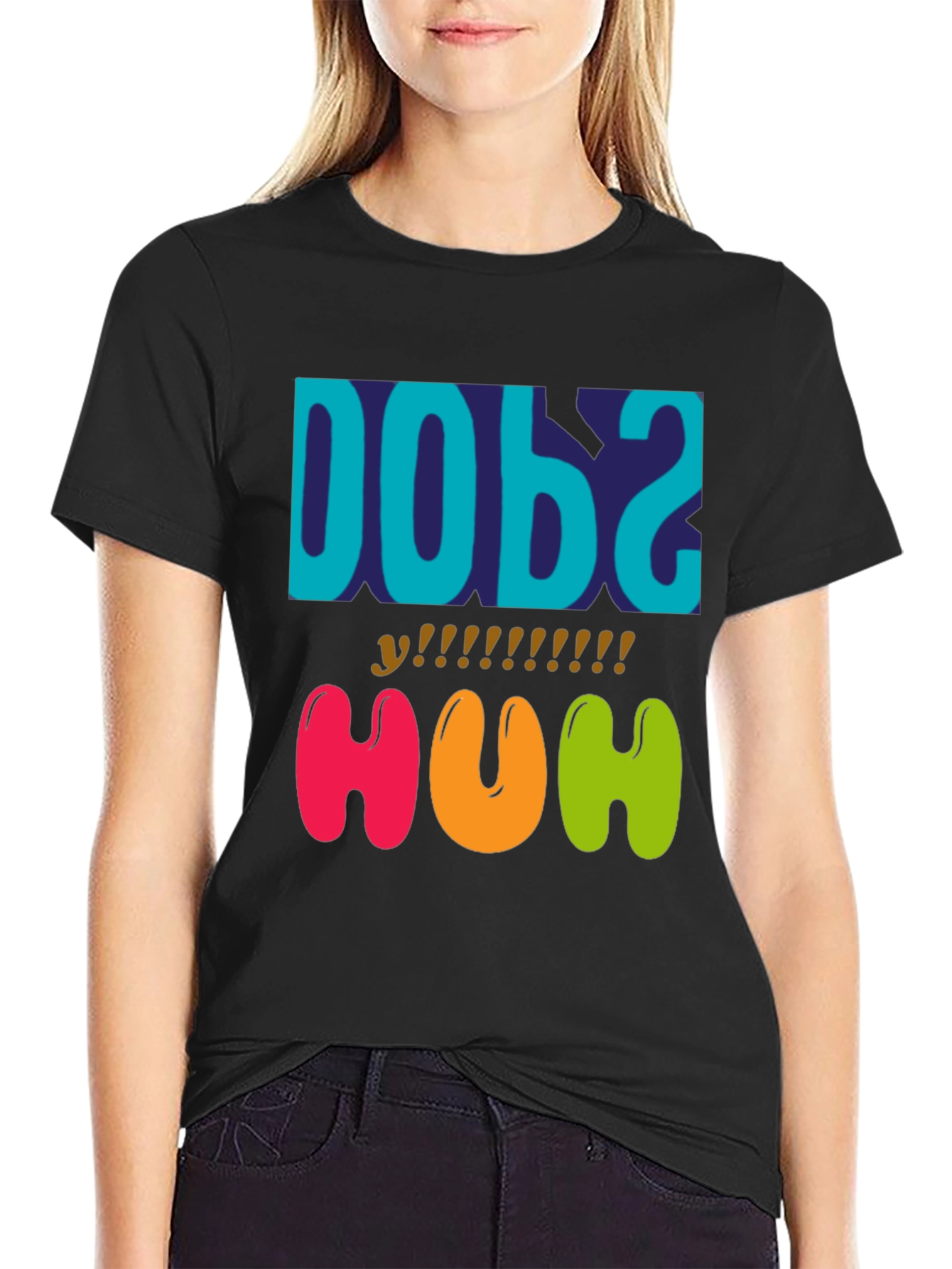 Dobs Huh? Graphic Tee - Fun Unique T-Shirt