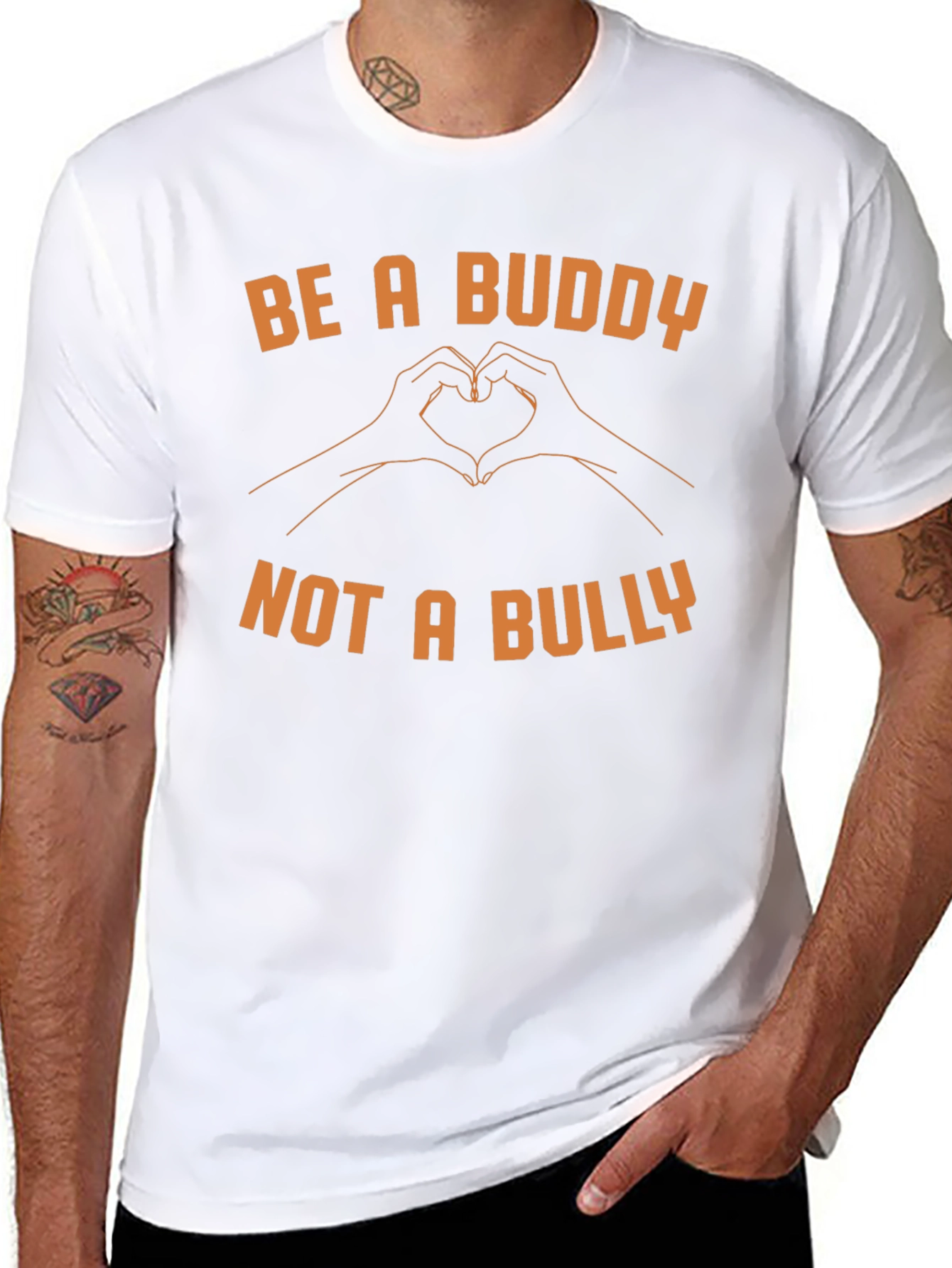 Be a Buddy Not a Bully Graphic Tee