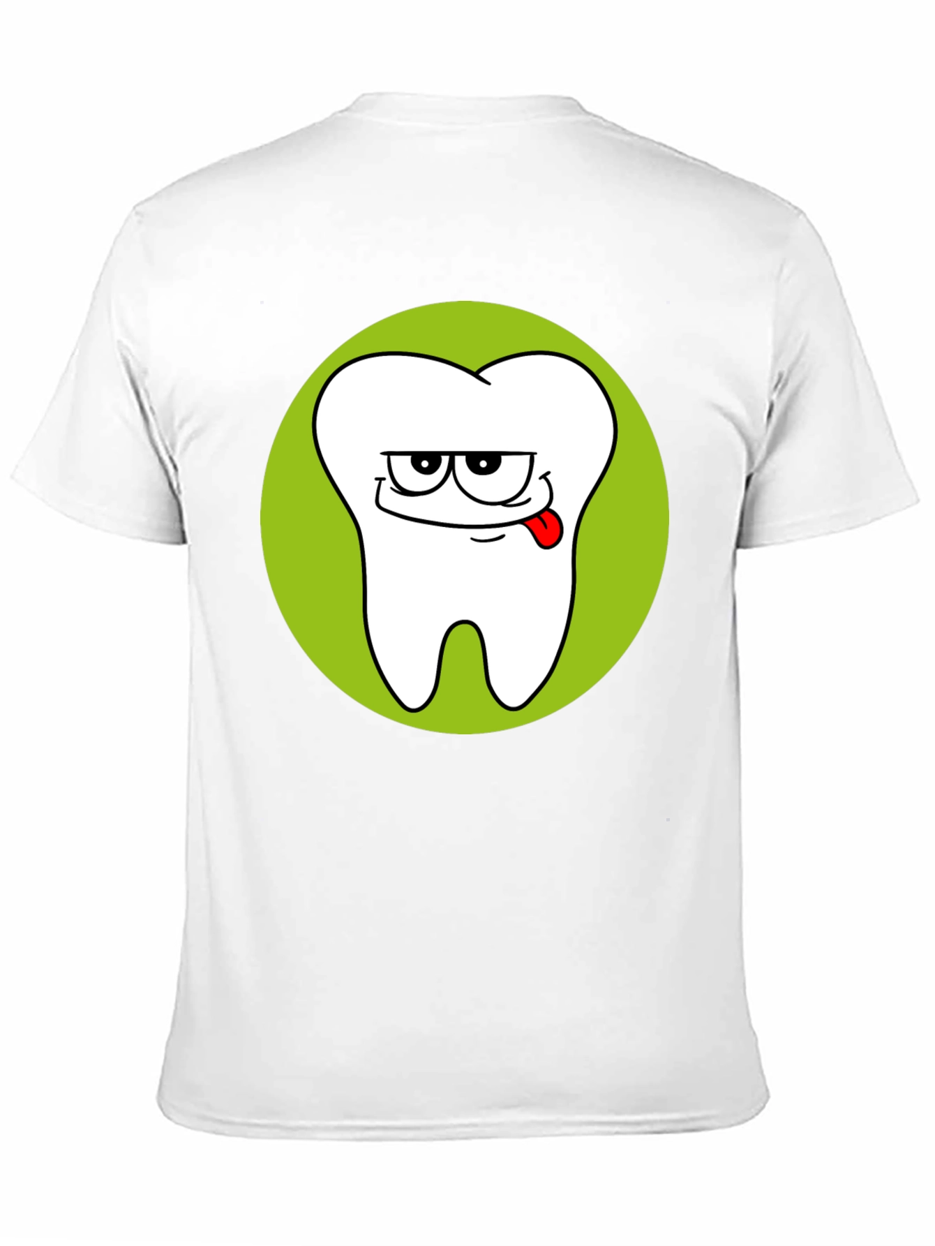 Funny Tooth Graphic Black T-Shirt