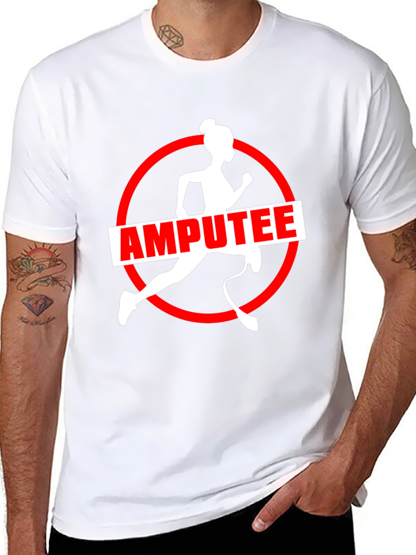 Amputee Pride T-Shirt: Athletic Design