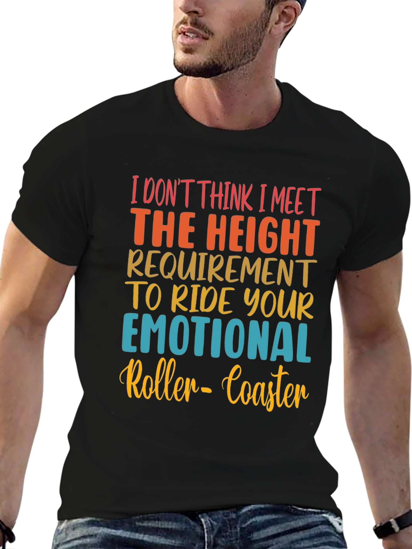 Emotional Rollercoaster T-Shirt - Funny Graphic Tee