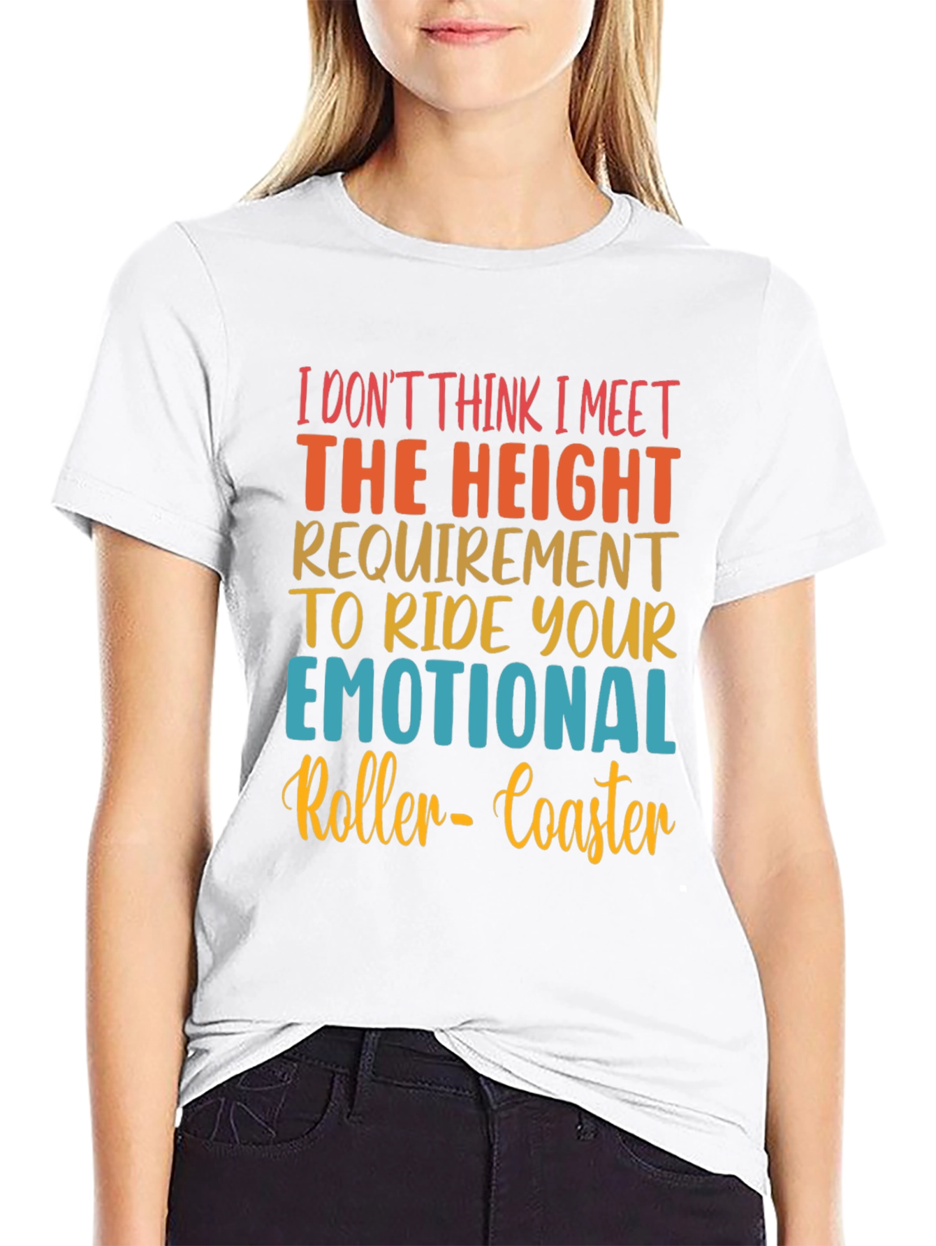 Emotional Rollercoaster T-Shirt - Funny Graphic Tee