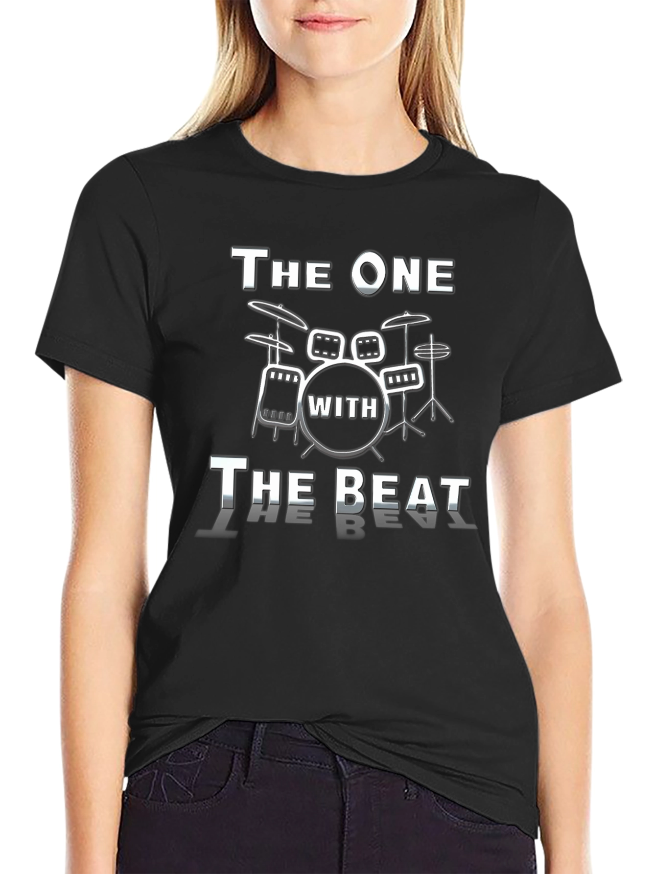 The One With The Beat Drum Set Graphic T-Shirt