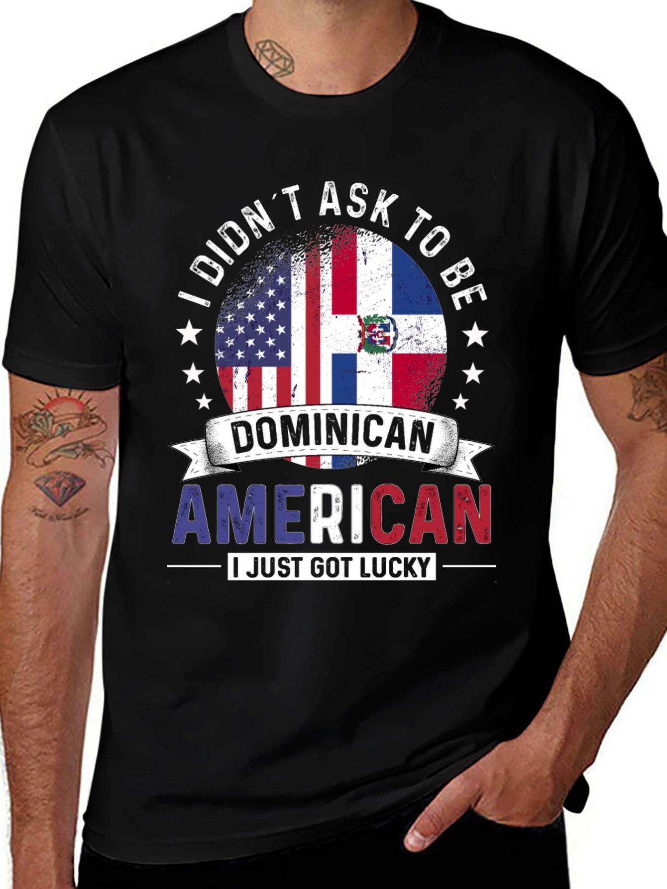 Dominican American Pride T-Shirt