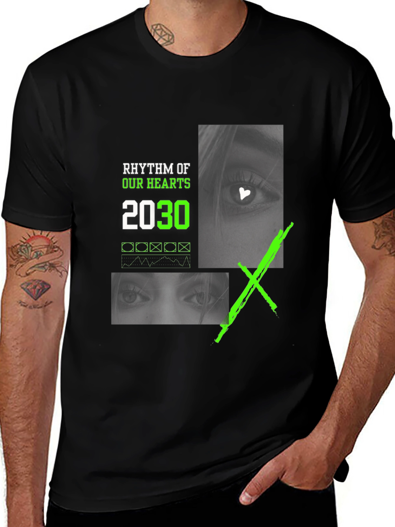 Rhythm of Hearts 2030 Graphic Tee