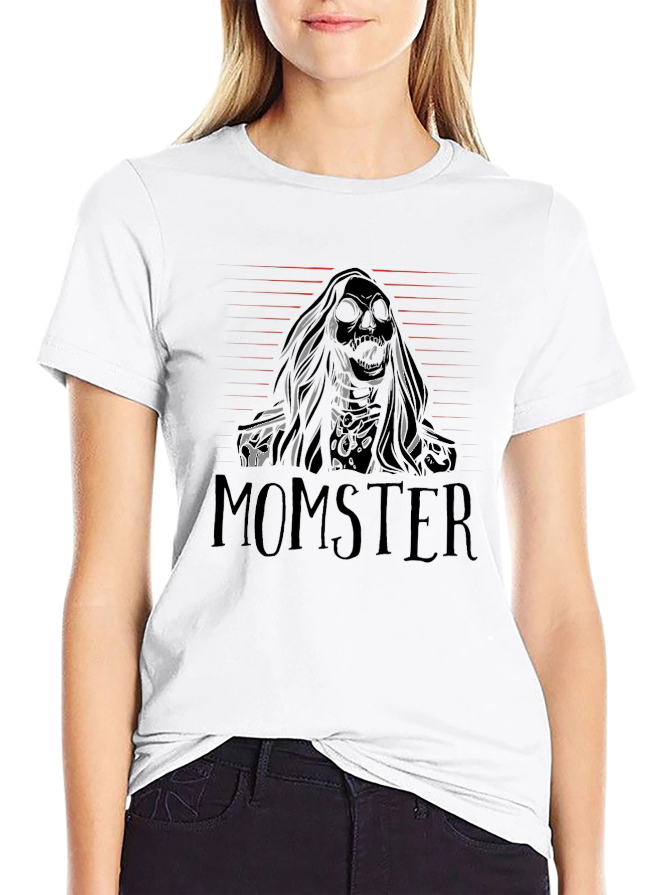 Momster Graphic T-Shirt - Dark Humor Tee