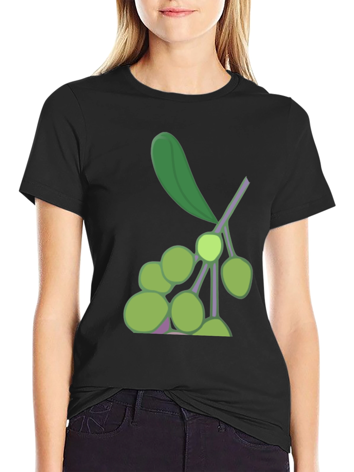 Olive Branch Graphic Tee - Stylish & Unique Design