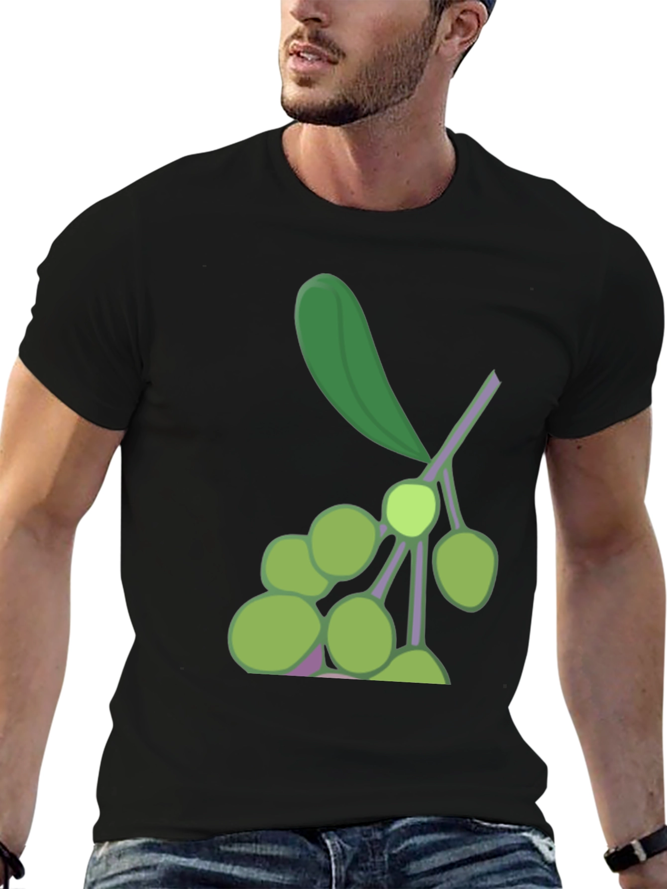 Olive Branch Graphic Tee - Stylish & Unique Design