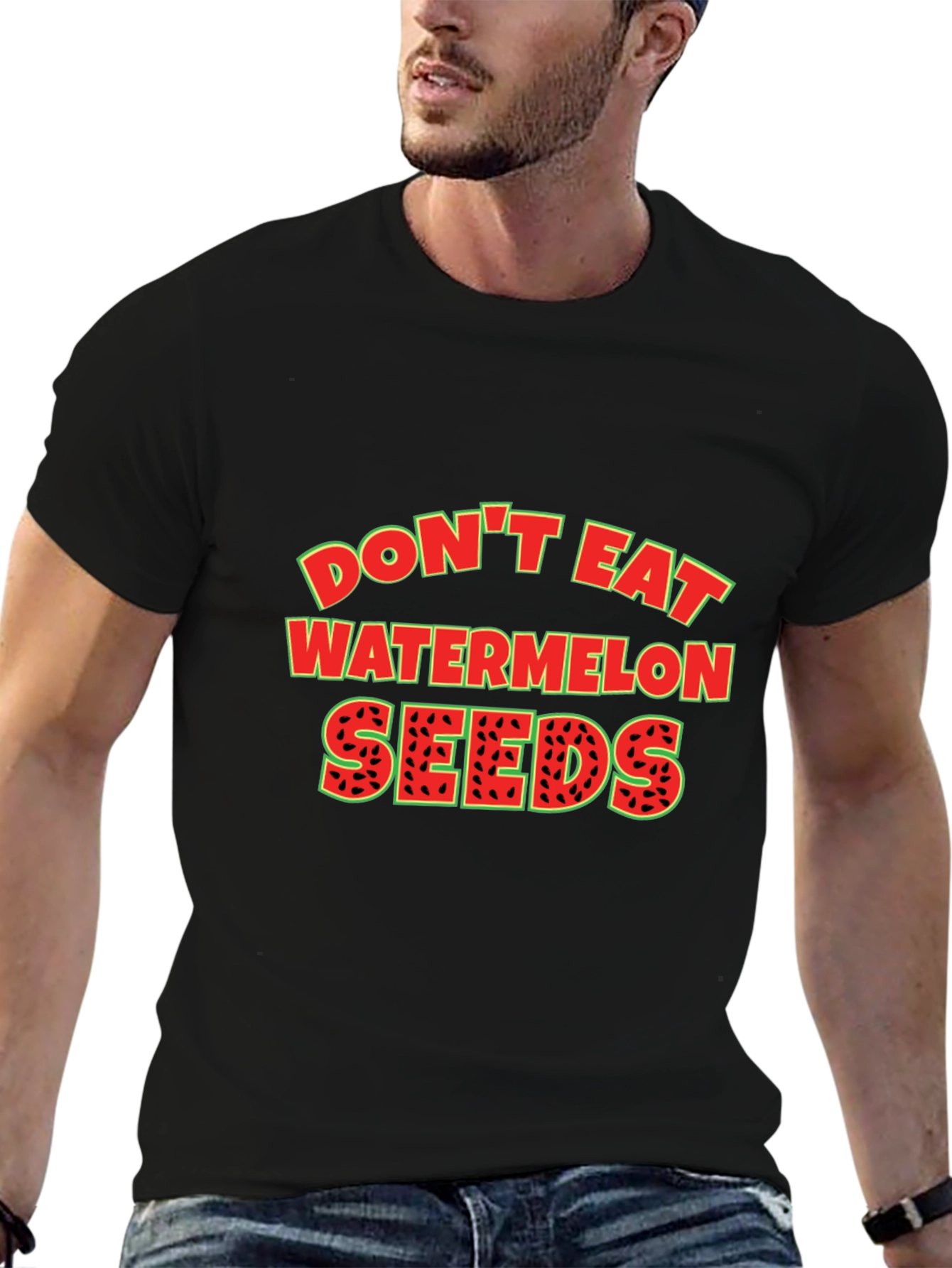 Dont Eat Watermelon Seeds Graphic Tee