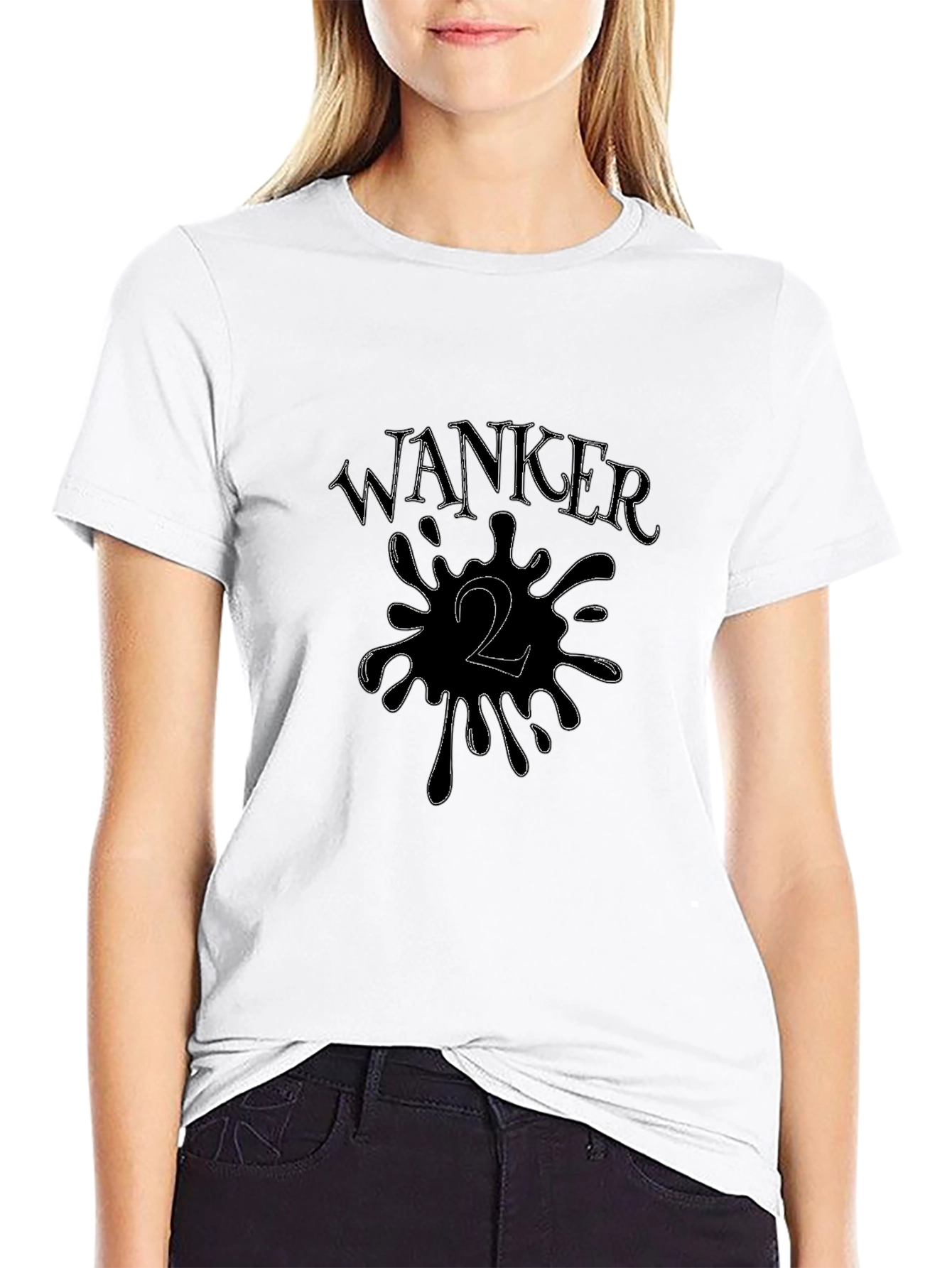 Wanker 2 T-Shirt - Funny Offensive Tee