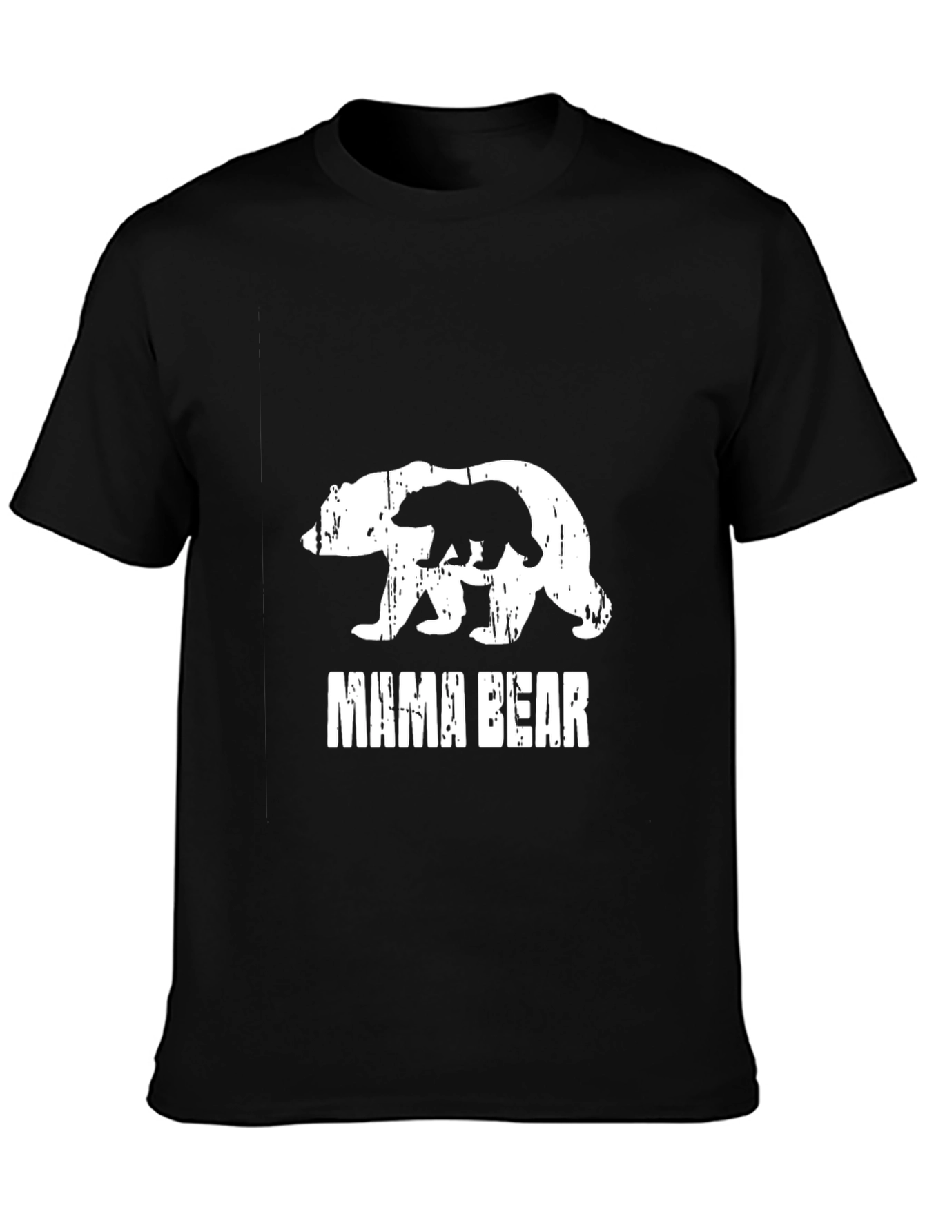 Mama Bear Graphic Print T-Shirt