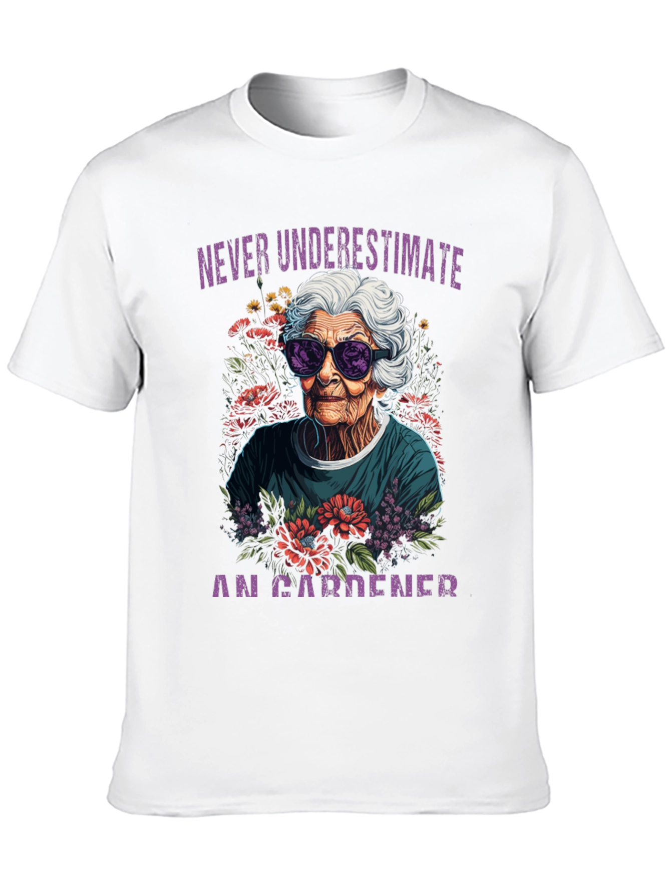 Never Underestimate Gardener T-Shirt