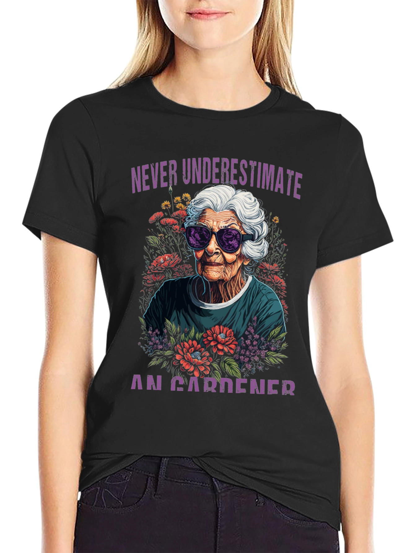 Never Underestimate Gardener T-Shirt