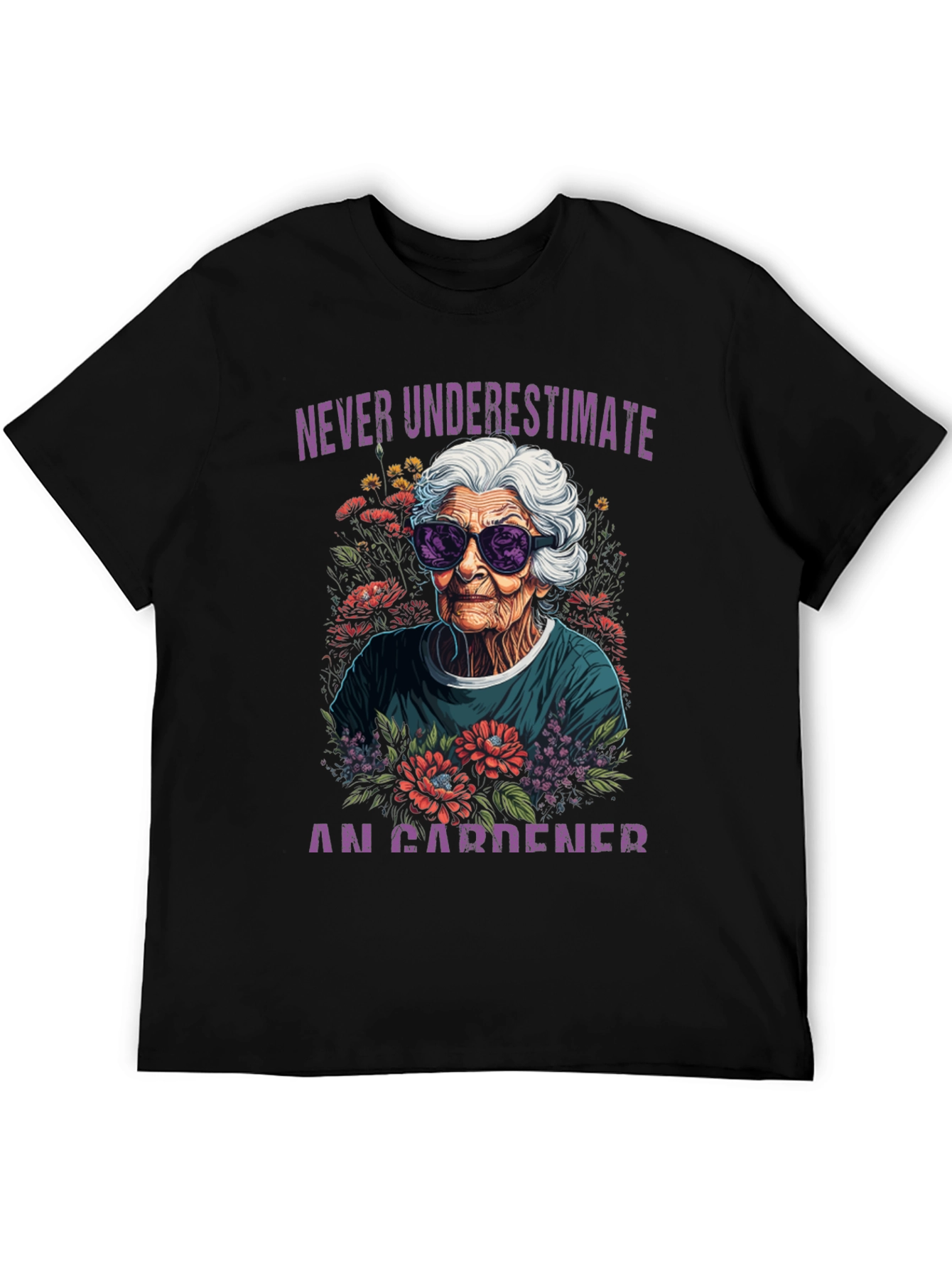 Never Underestimate Gardener T-Shirt