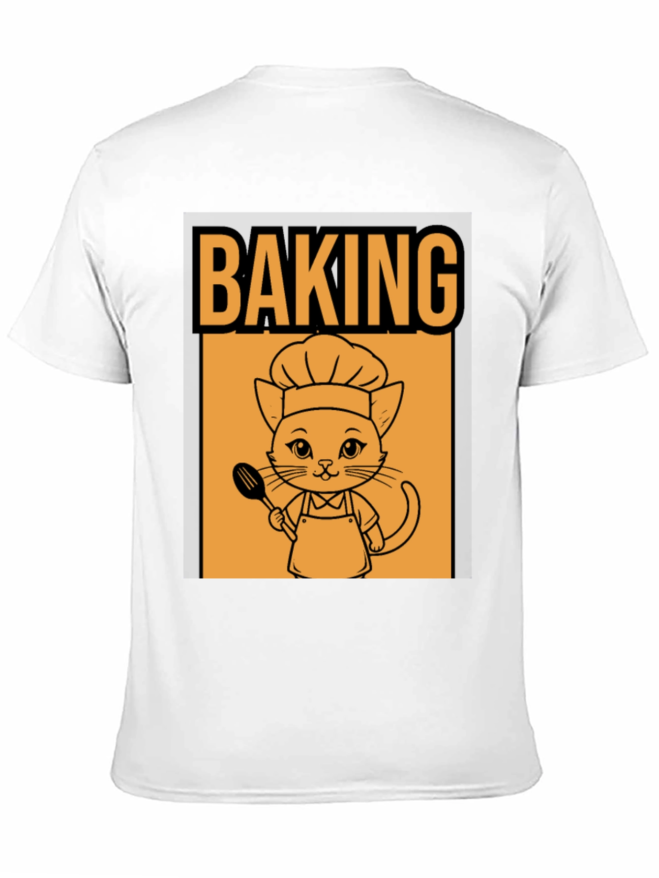 Baking Cat T-Shirt - Chef Kitten Tee