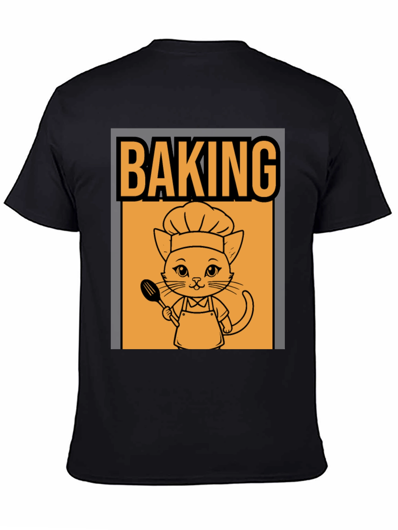 Baking Cat T-Shirt - Chef Kitten Tee