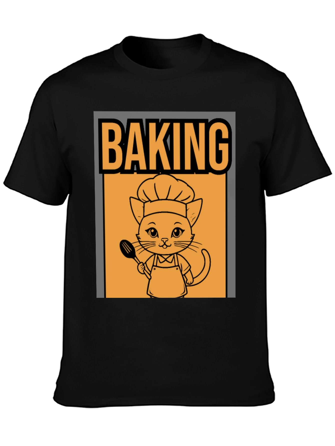 Baking Cat T-Shirt - Chef Kitten Tee