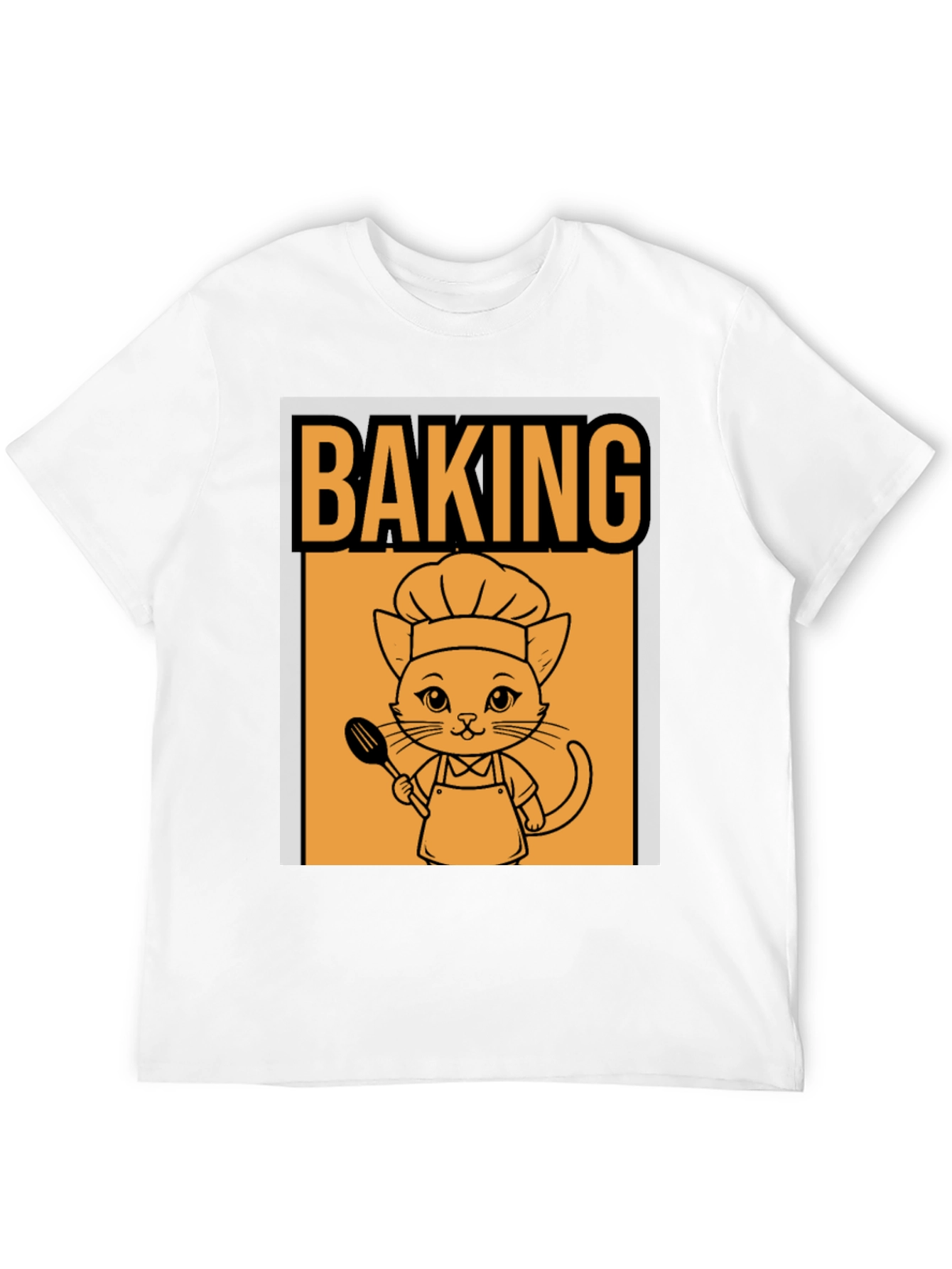 Baking Cat T-Shirt - Chef Kitten Tee