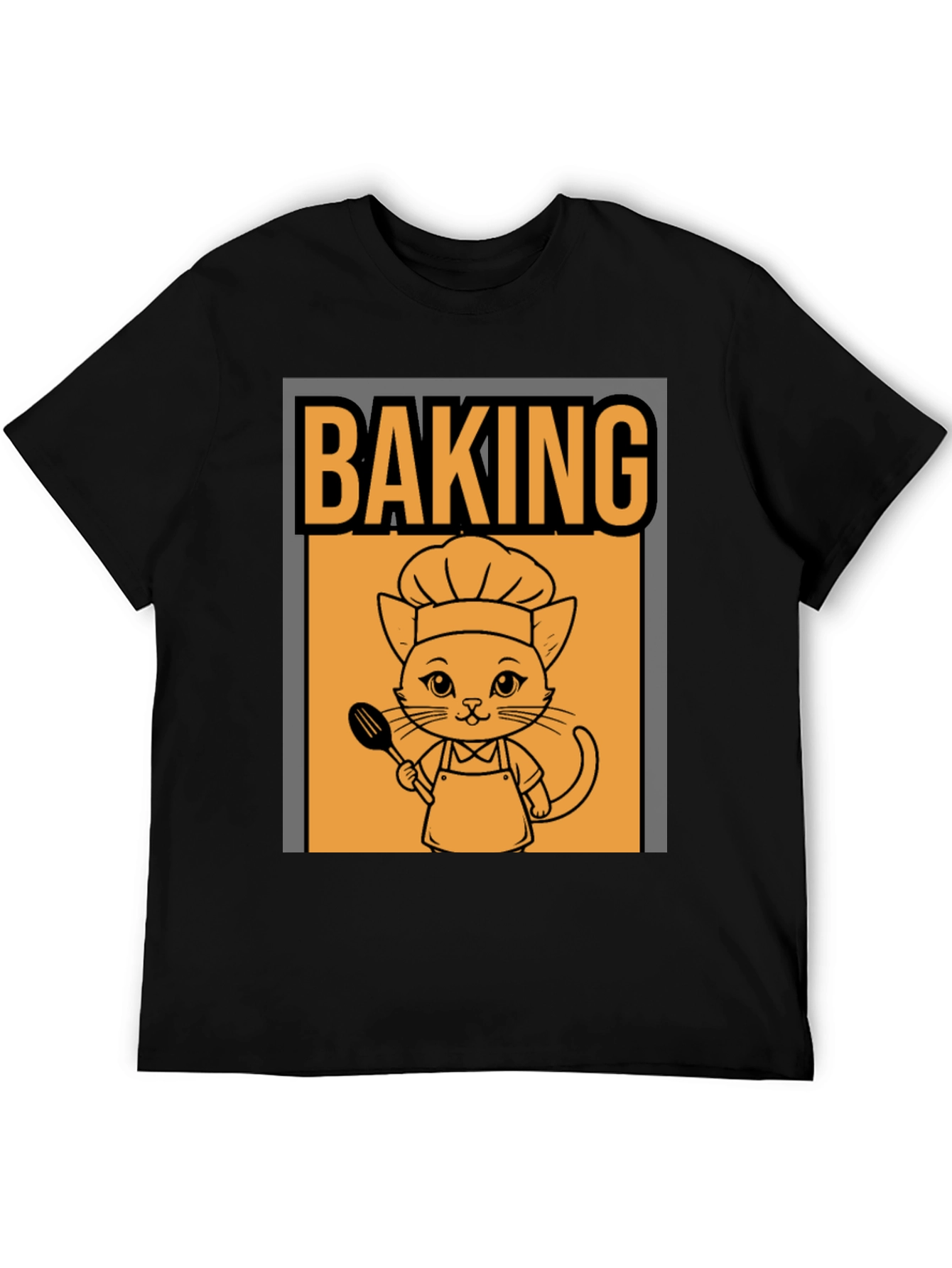 Baking Cat T-Shirt - Chef Kitten Tee