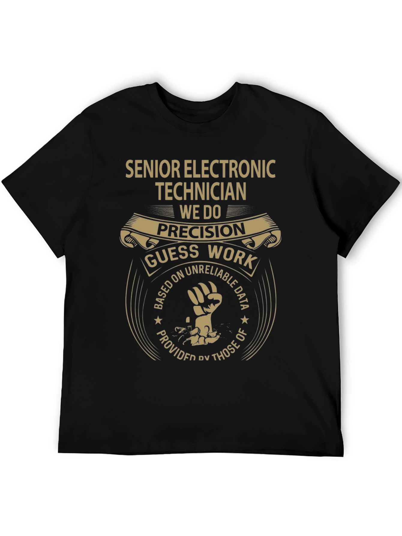 Senior Electronic Technician T-Shirt: Precision Design