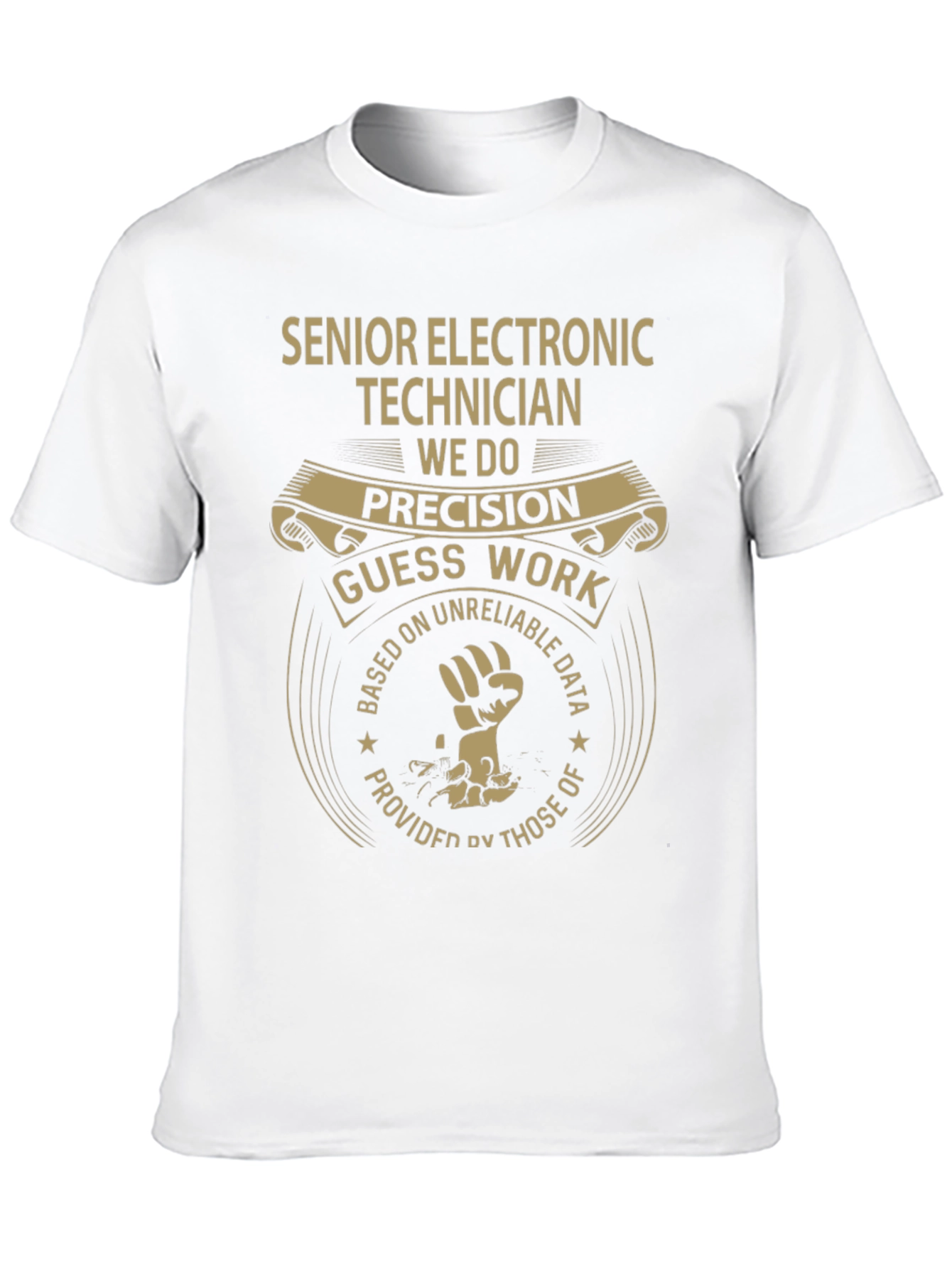 Senior Electronic Technician T-Shirt: Precision Design