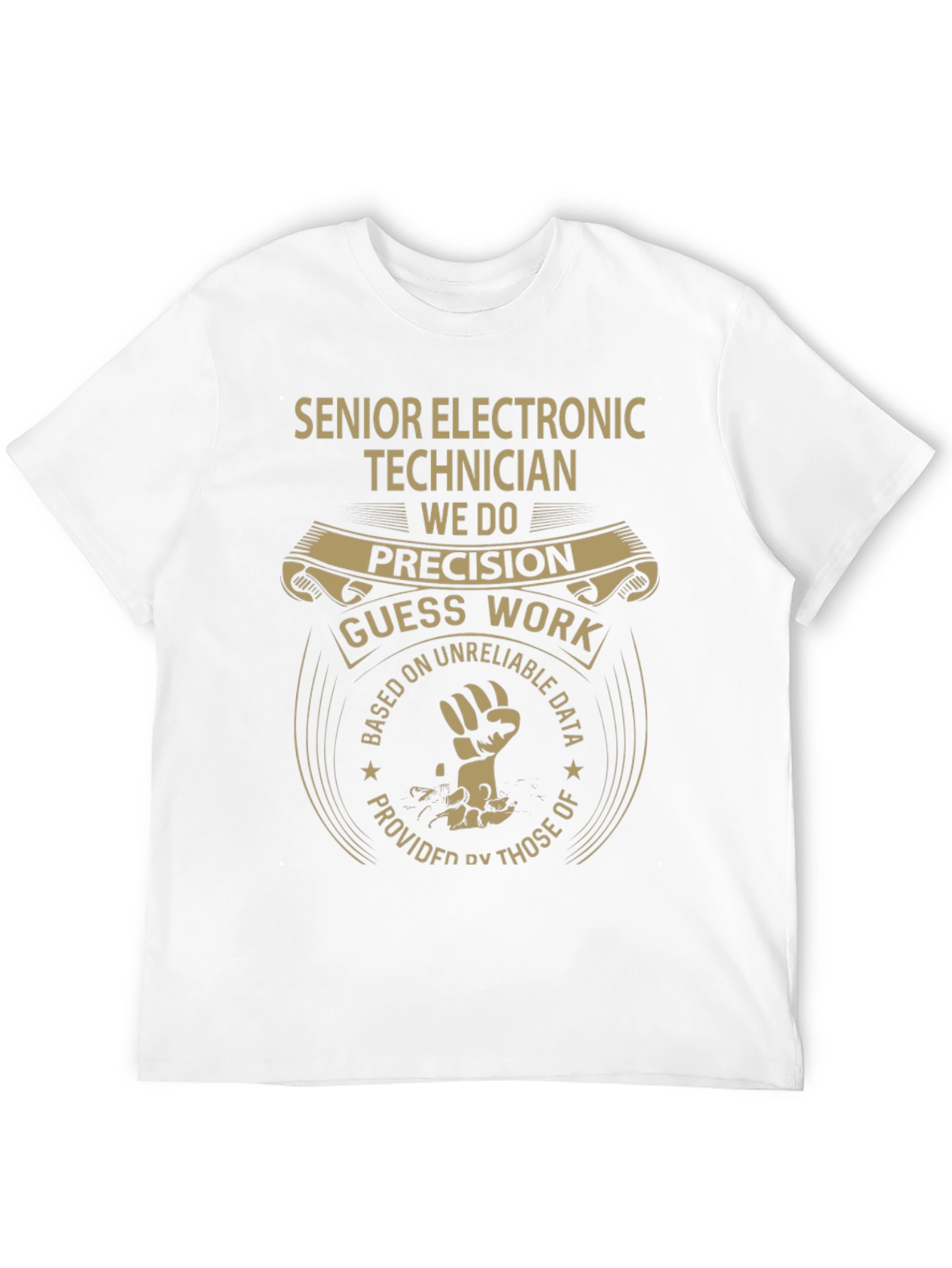 Senior Electronic Technician T-Shirt: Precision Design
