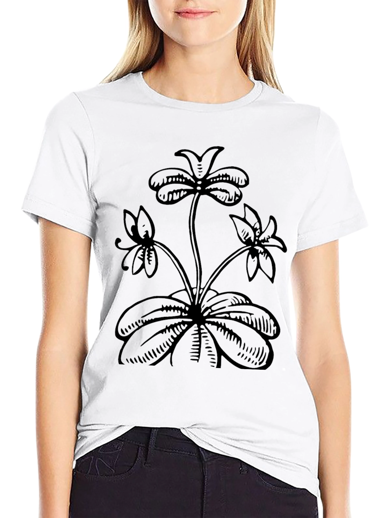 Botanical Black Tee