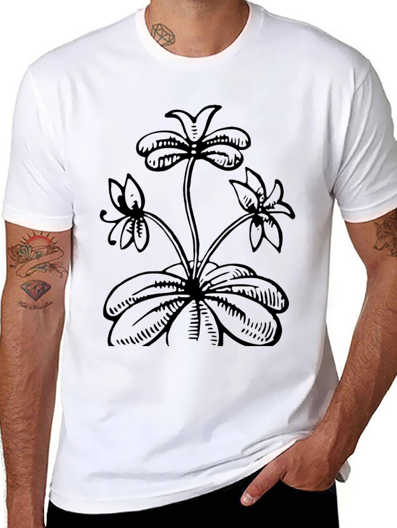 Botanical Black Tee