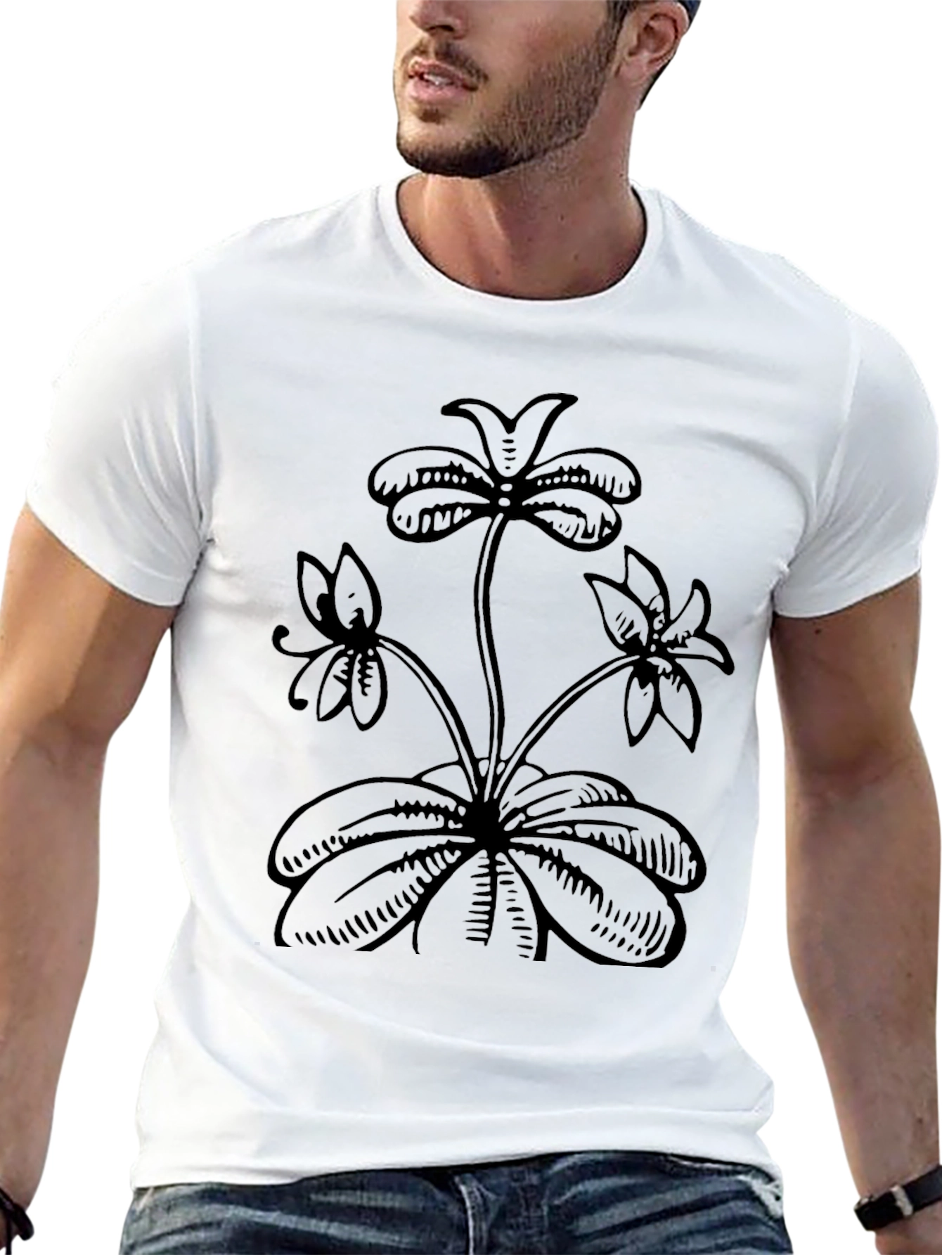Botanical Black Tee