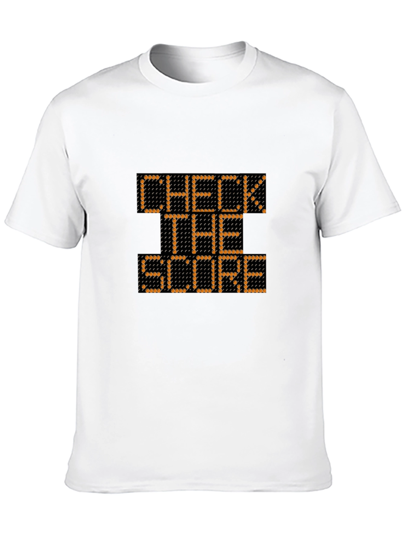 Retro Check The Score T-Shirt