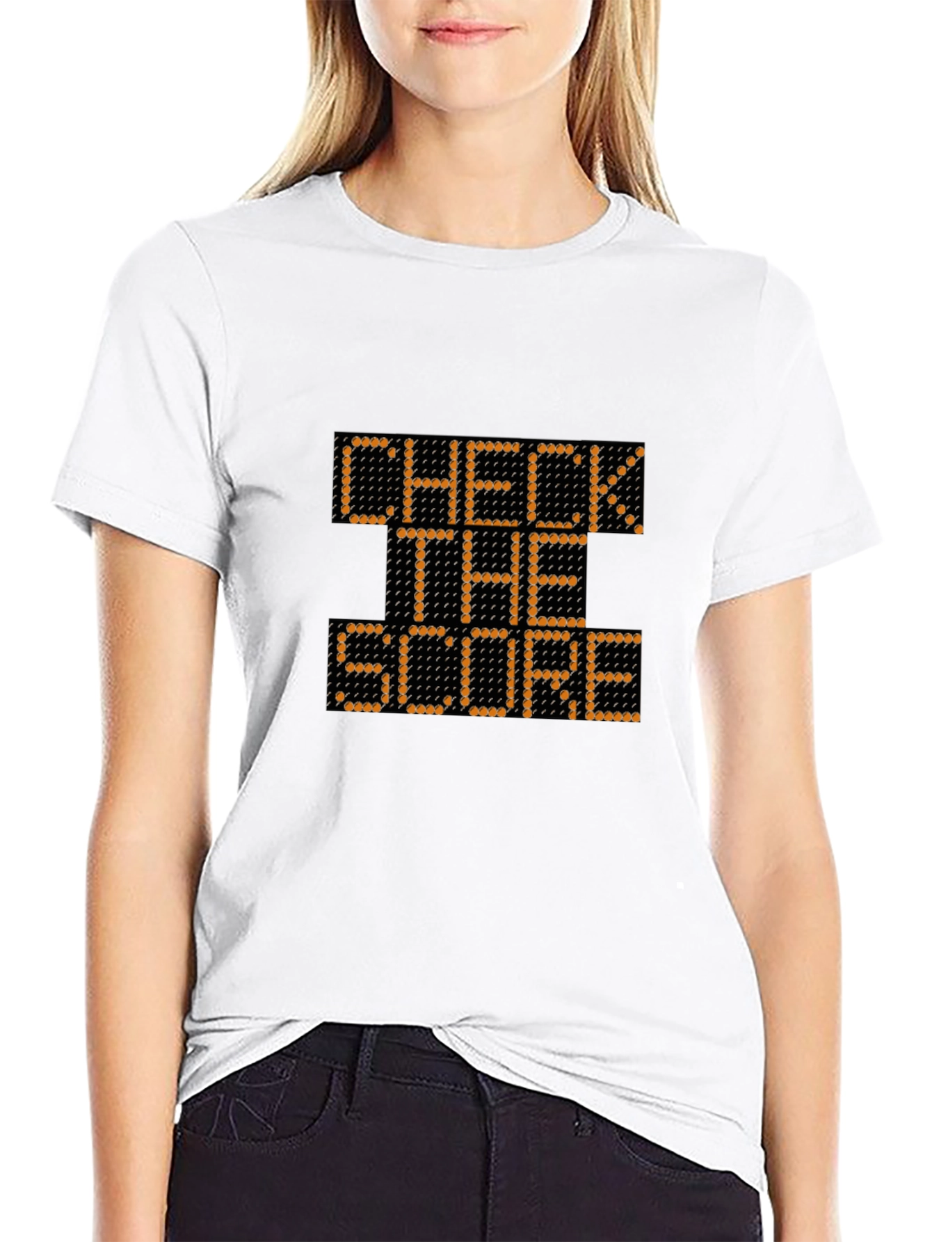 Retro Check The Score T-Shirt
