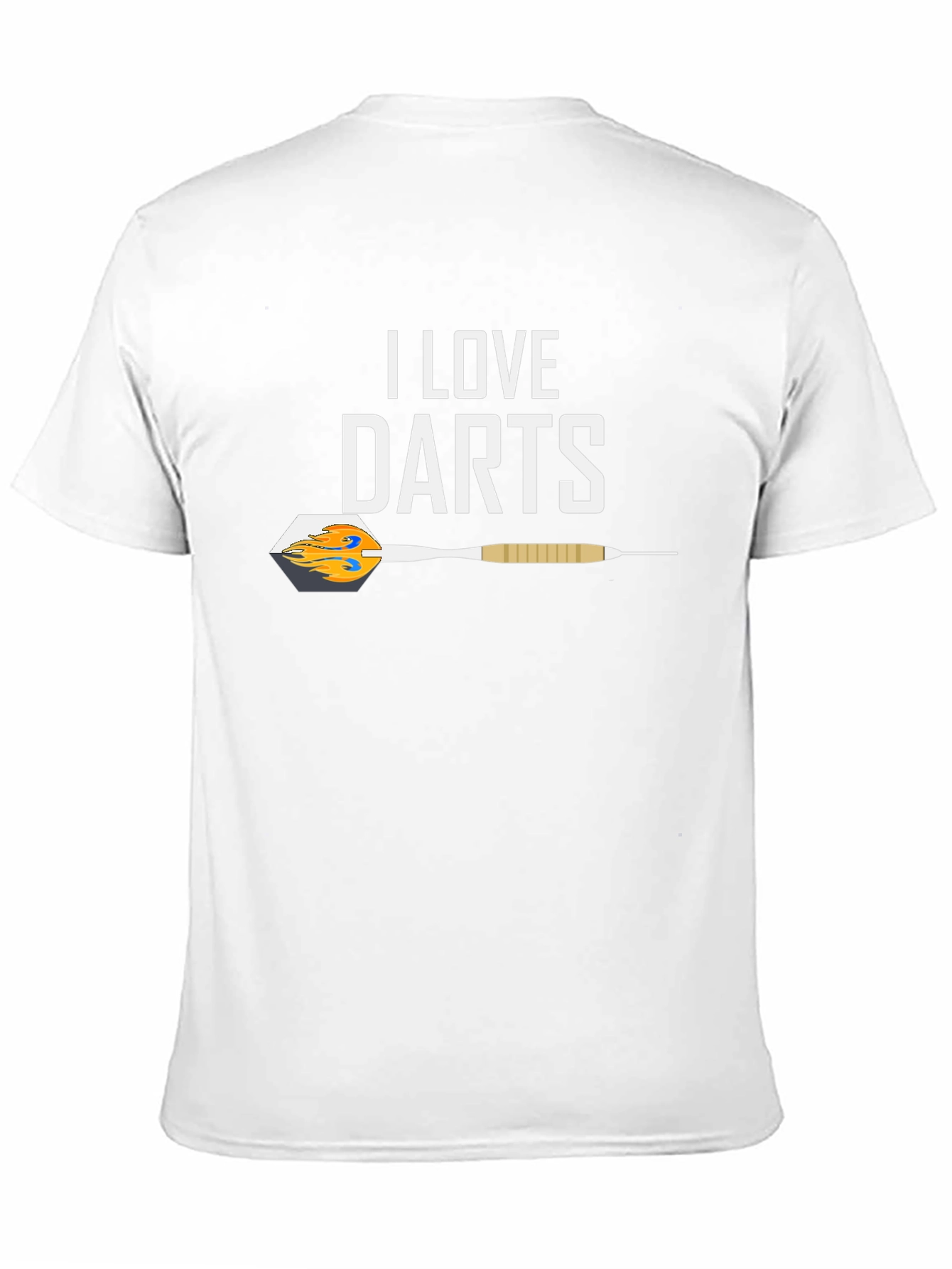 I Love Darts Graphic T-Shirt