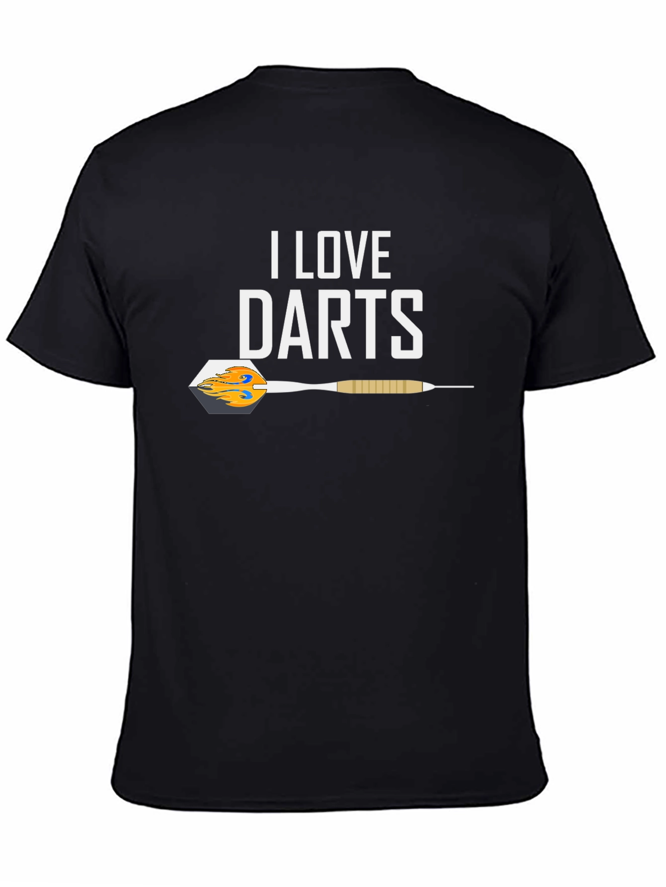 I Love Darts Graphic T-Shirt