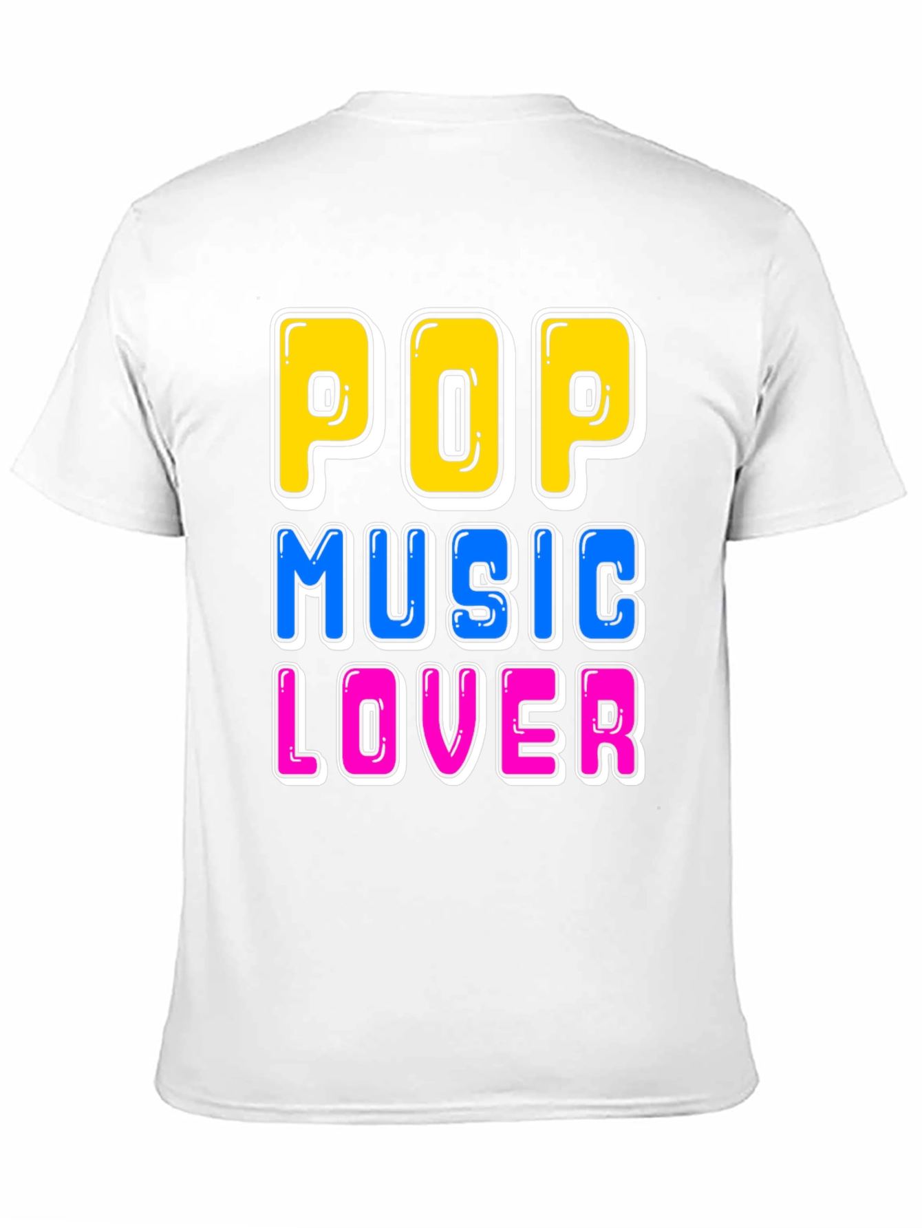 Pop Music Lover T-Shirt - Fun Graphic Tee