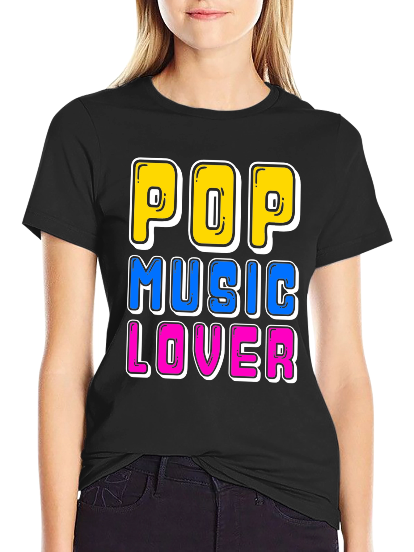 Pop Music Lover T-Shirt - Fun Graphic Tee
