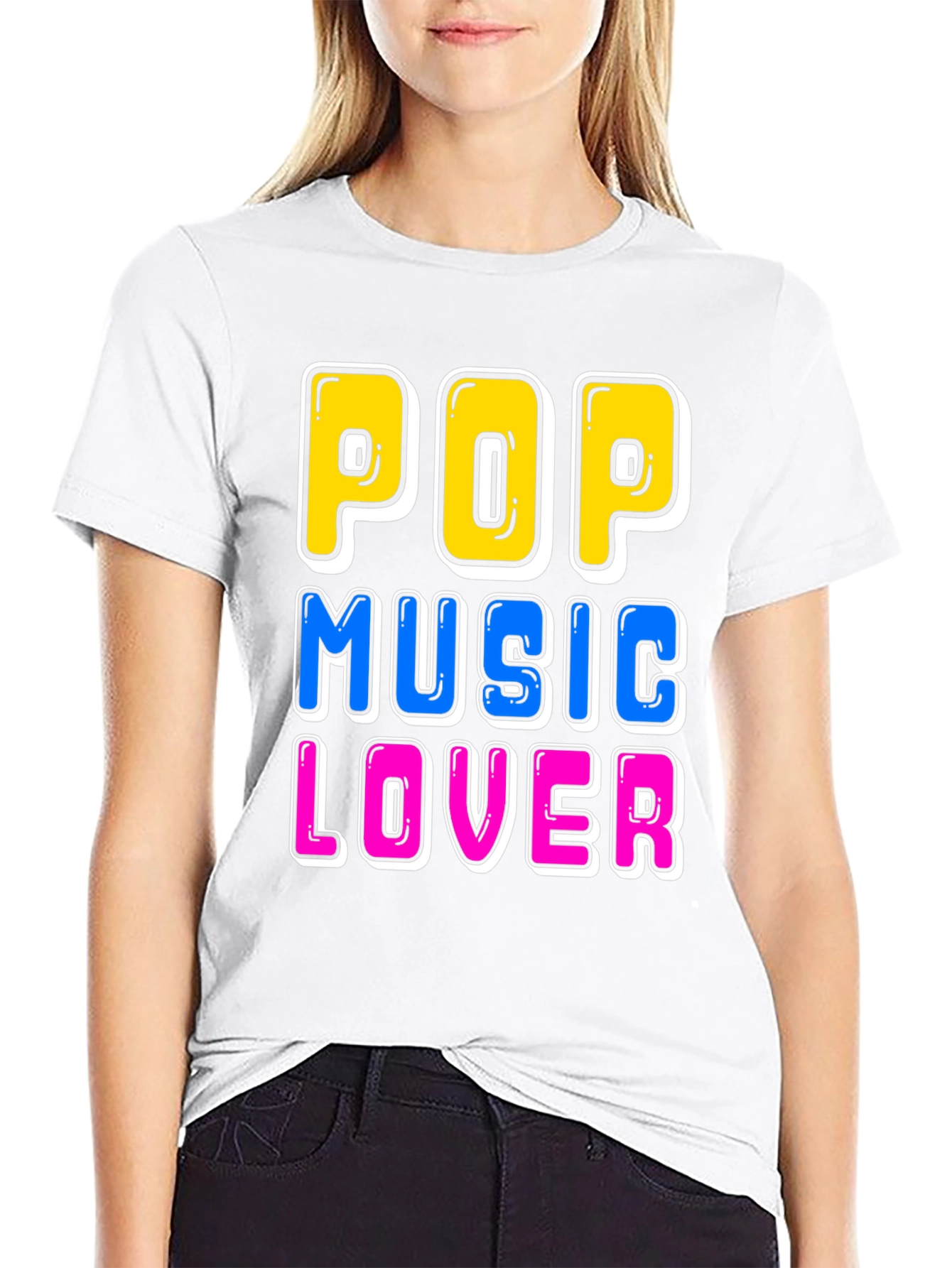 Pop Music Lover T-Shirt - Fun Graphic Tee