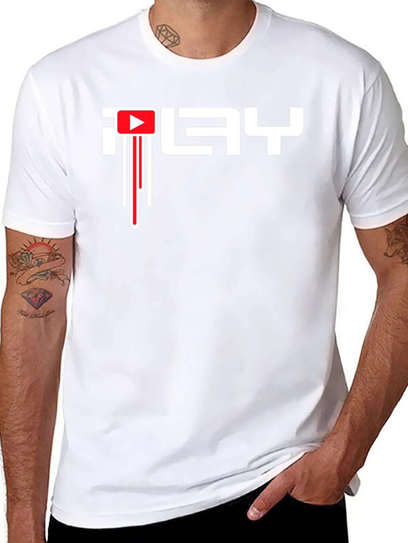 PLAY Graphic T-Shirt - Bold Design Casual Wear