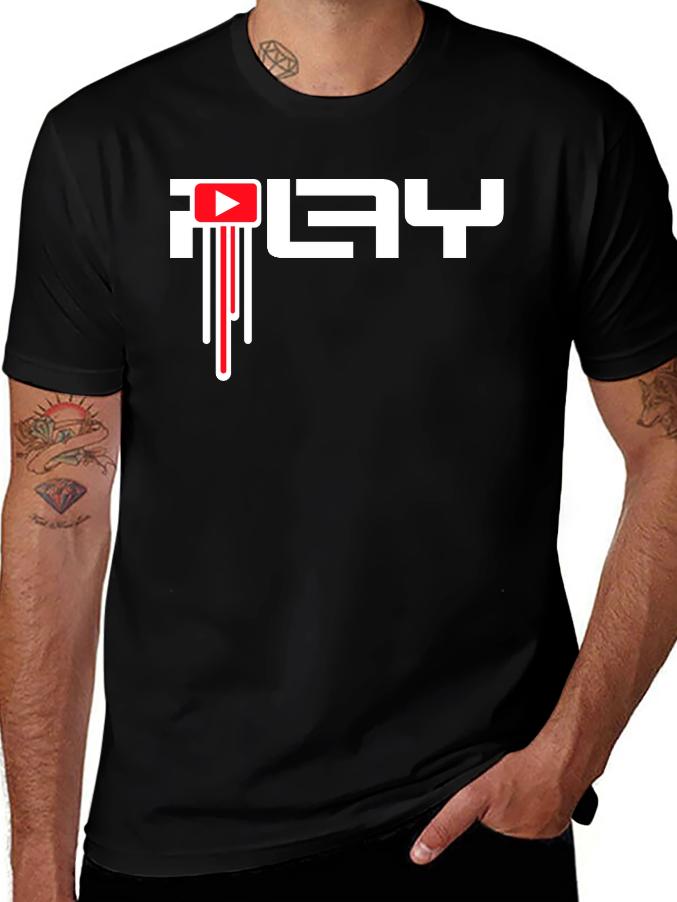 PLAY Graphic T-Shirt - Bold Design Casual Wear